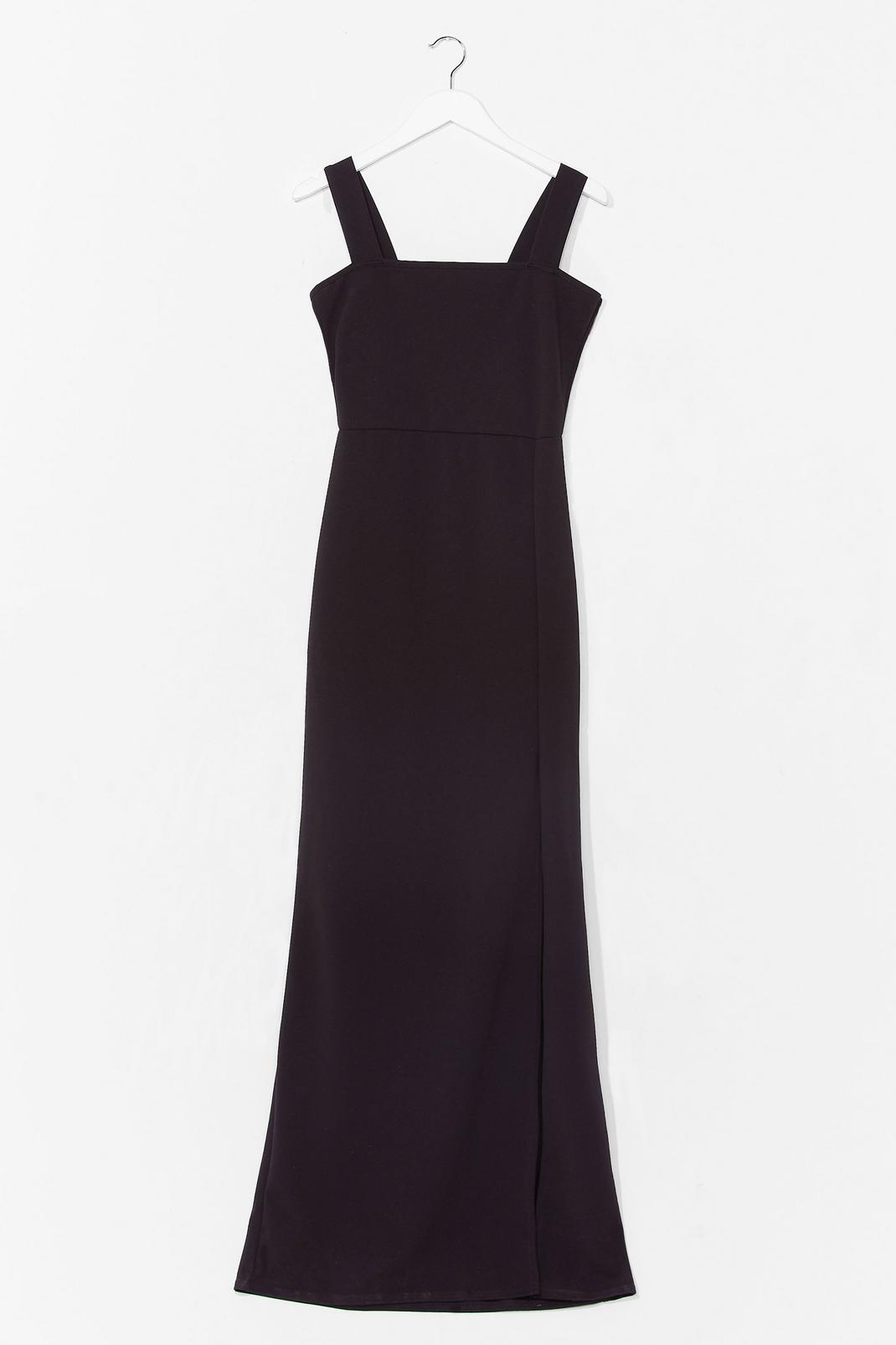 Square Neck Strappy Maxi Dress image number 1
