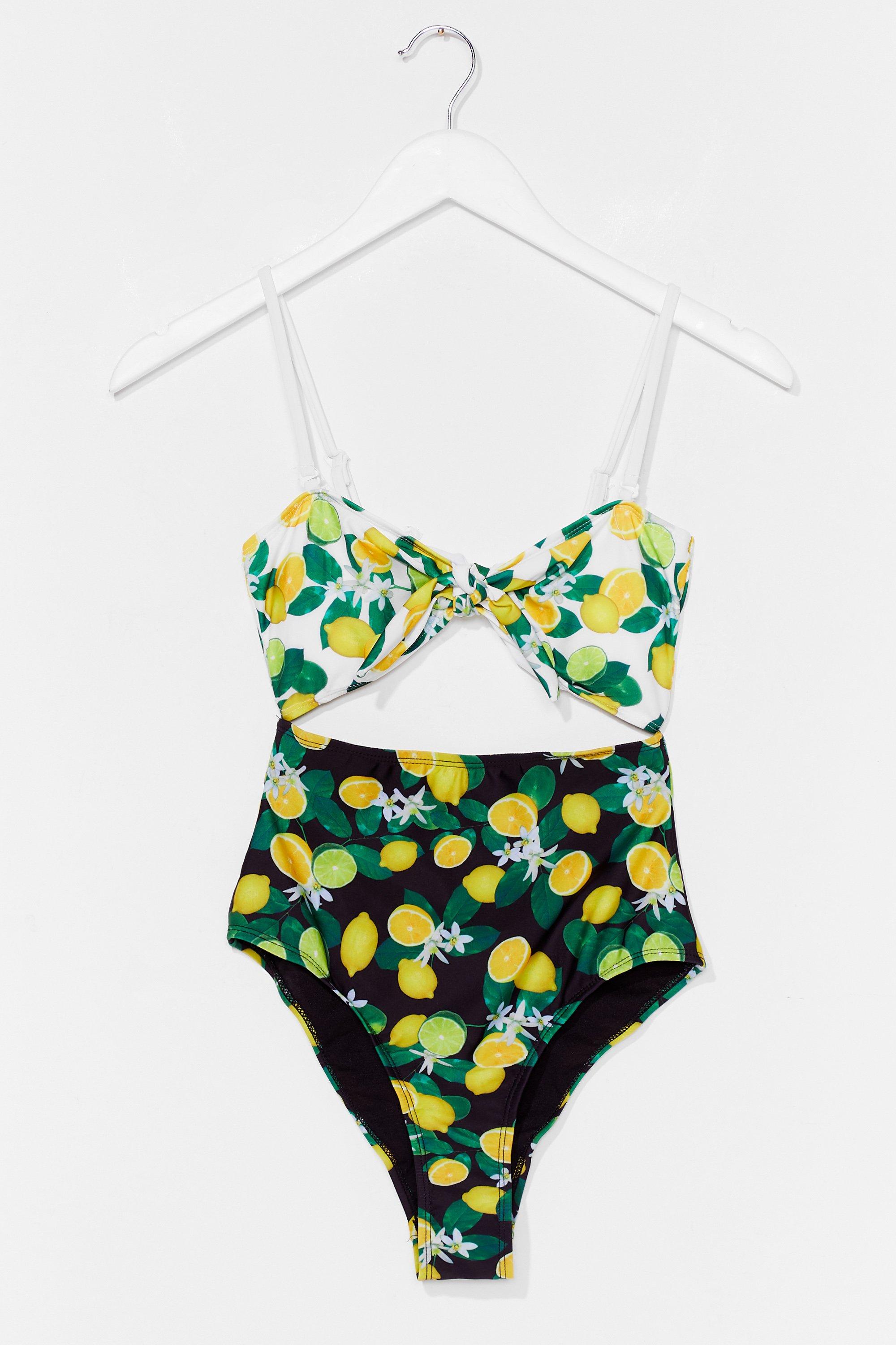 swimwear lemon