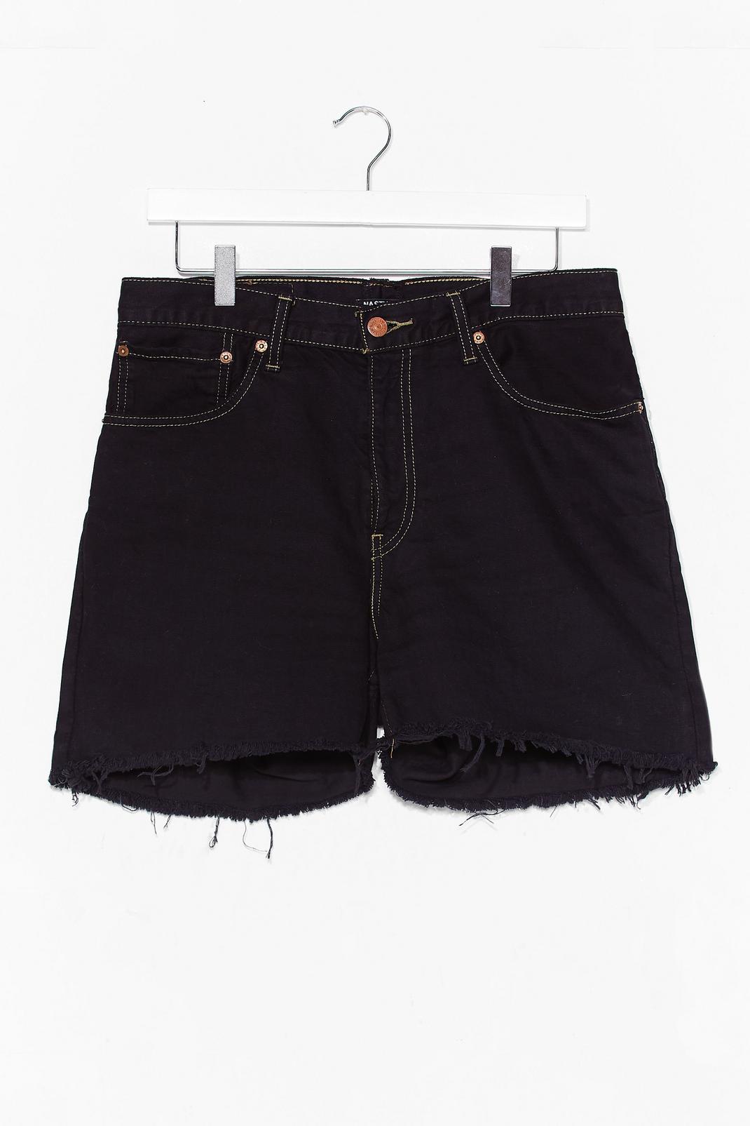 Luck of the Raw Denim Mom Shorts image number 1