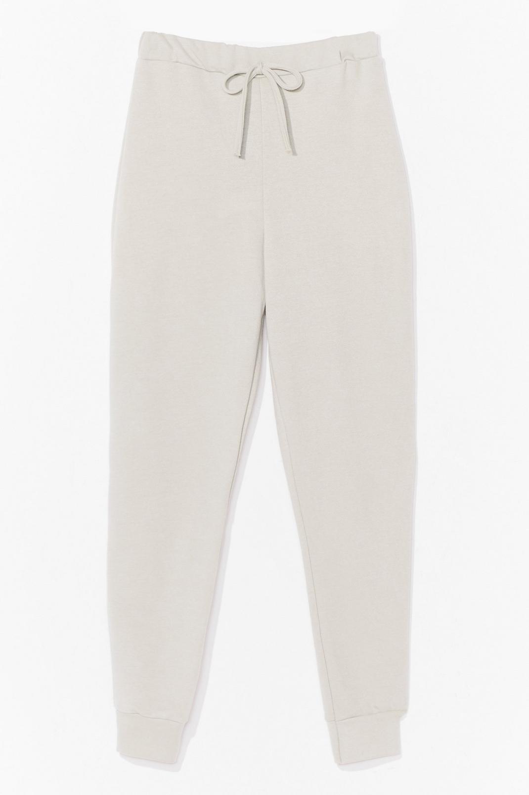 Sage There Chances Are Slim High-Waisted Sweatpants image number 1