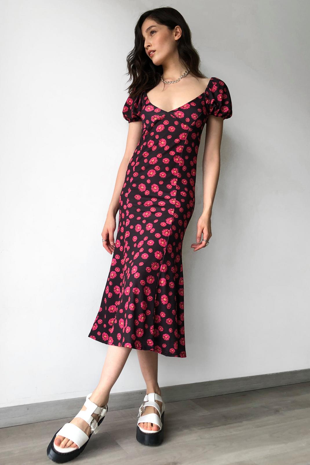 Oh Sweetheart Floral Midi Dress image number 1