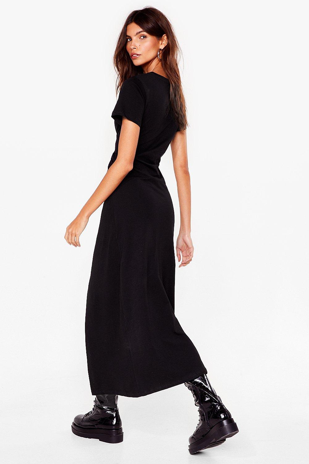 Casual t cheap shirt maxi dress