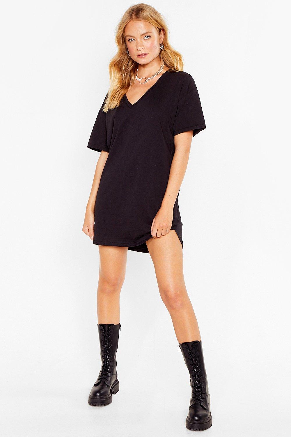 Robe tee discount shirt col v