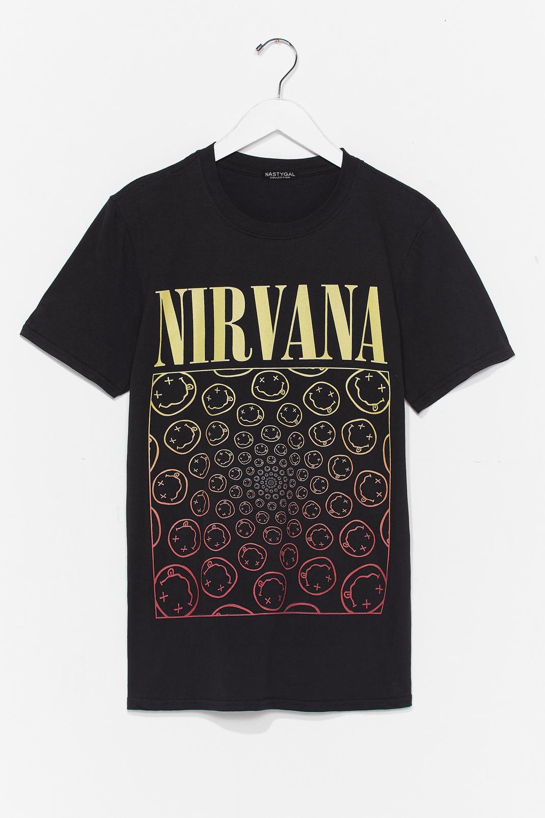 T-shirt ample à impressions Nirvana image number 1