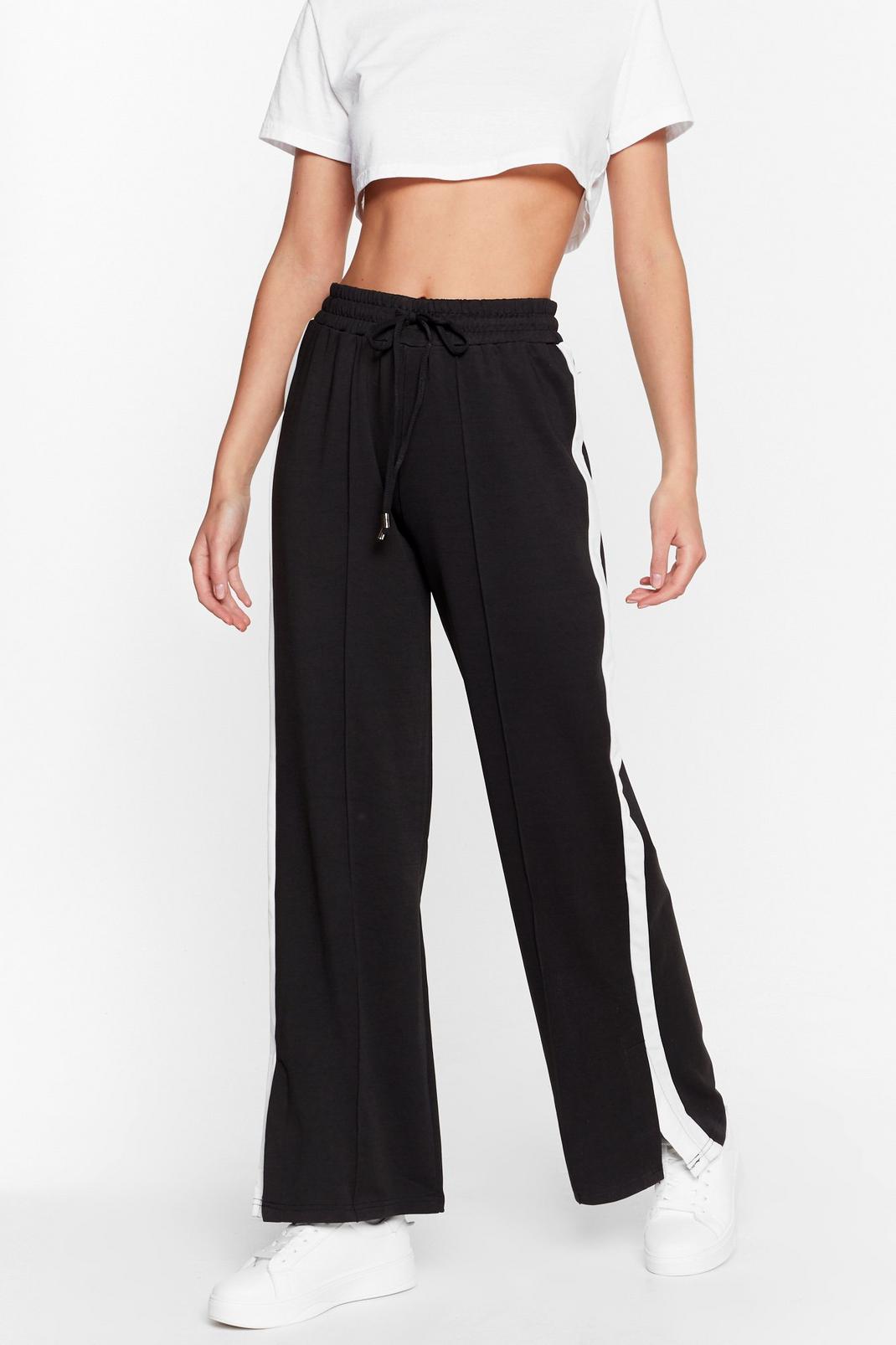 Just Our Stripe Relaxed Track Pants image number 1