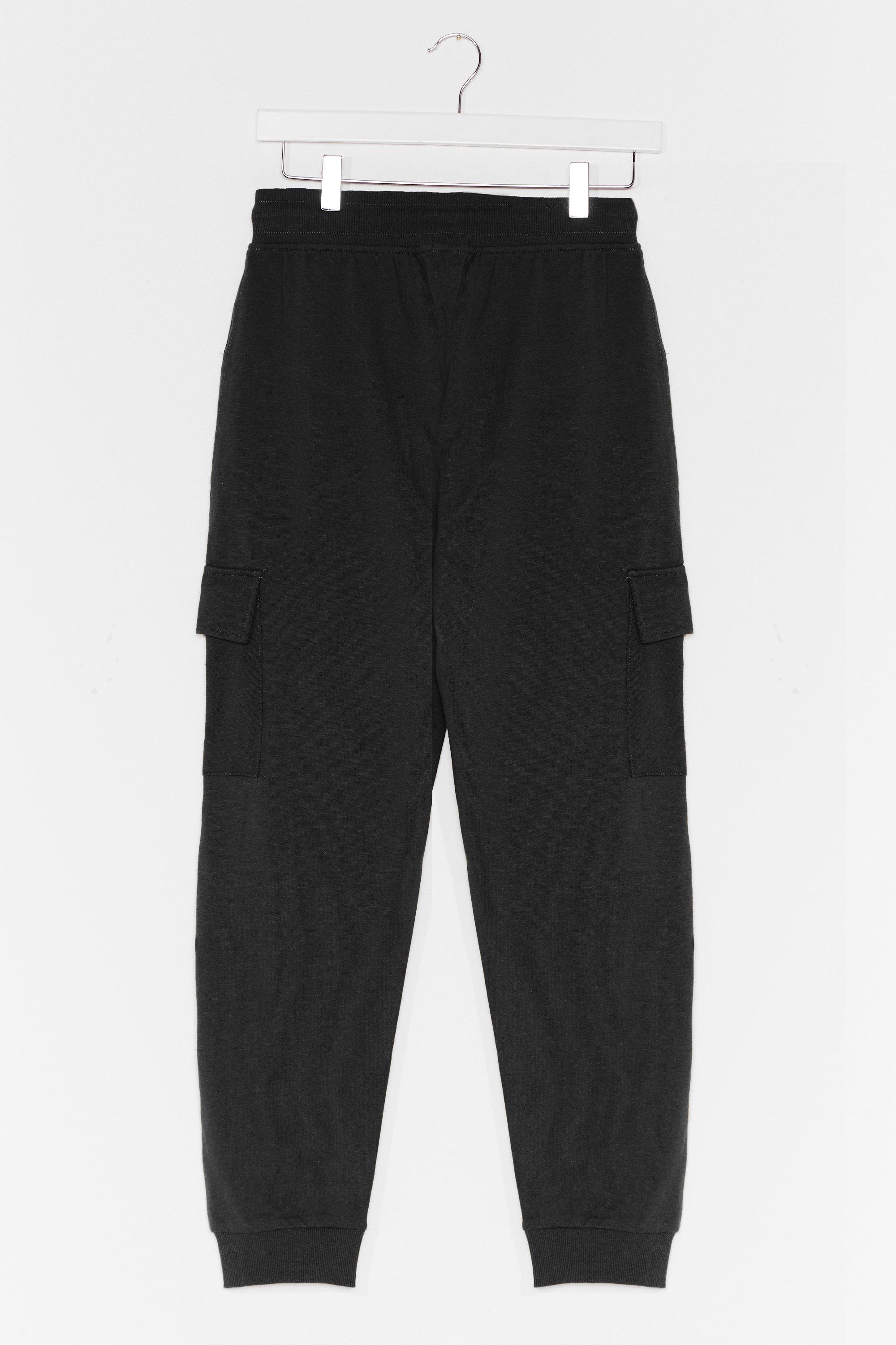 Utilize Your Skills High Waisted Joggers Nasty Gal