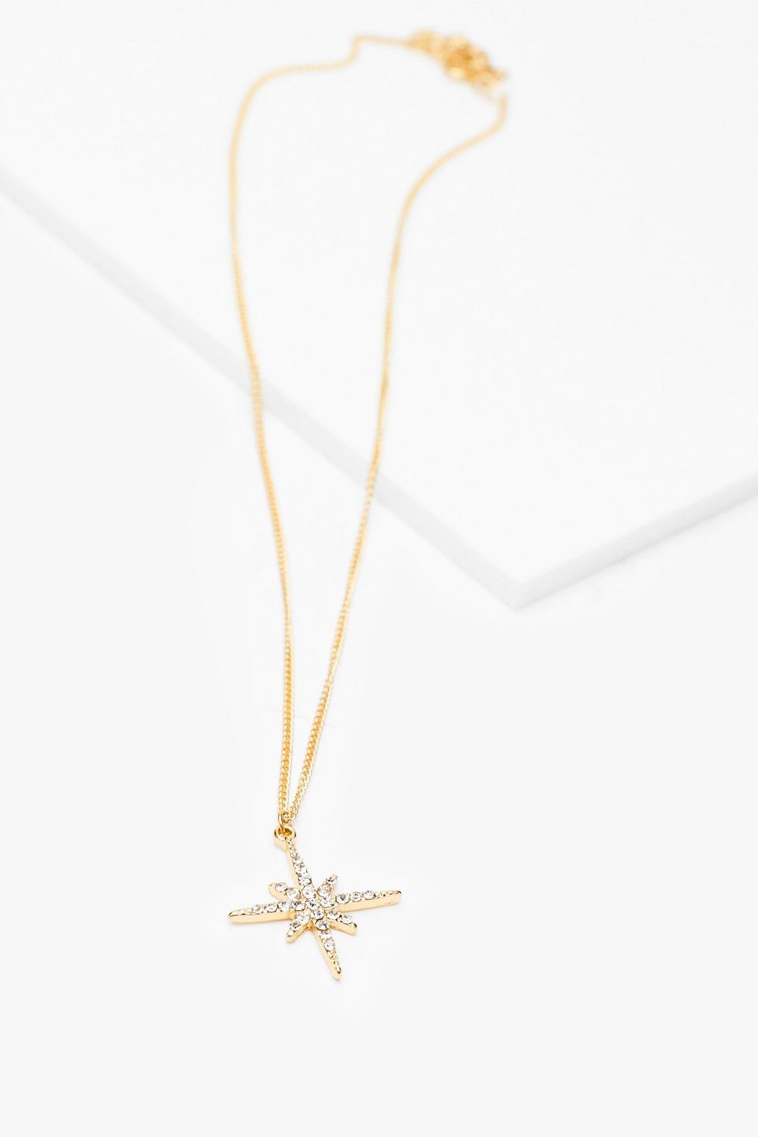 My Lucky Stars Dainty Charm Necklace image number 1