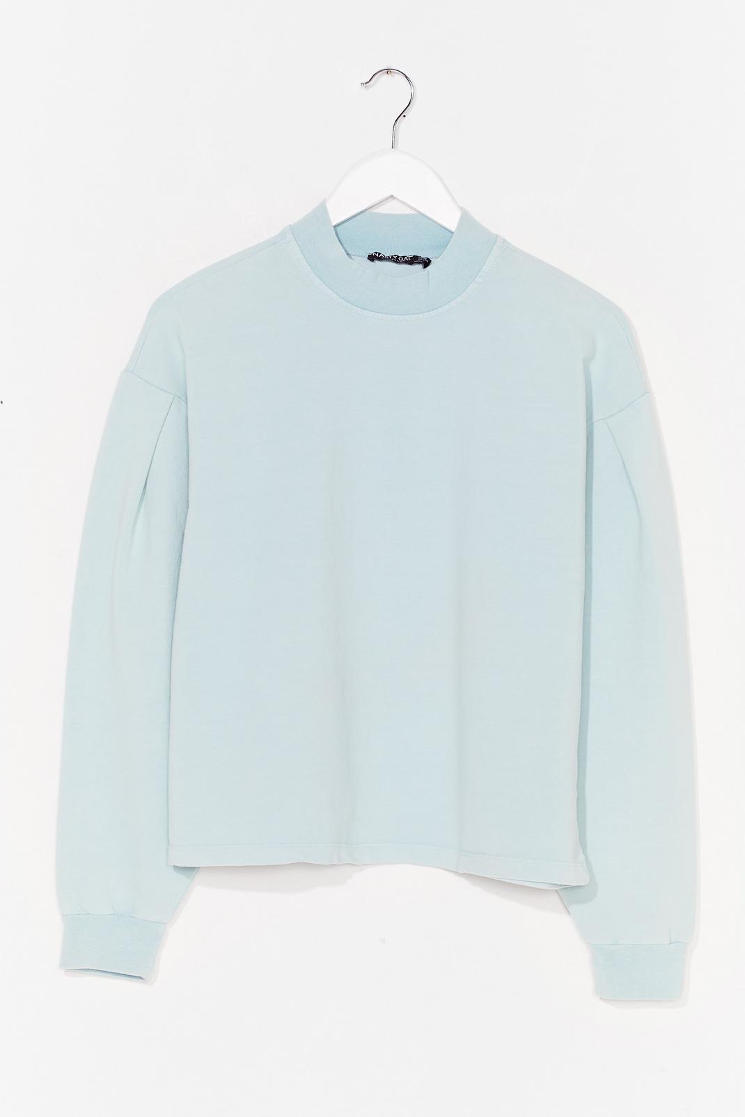 Blue Pastel All High Neck Sweater image number 1