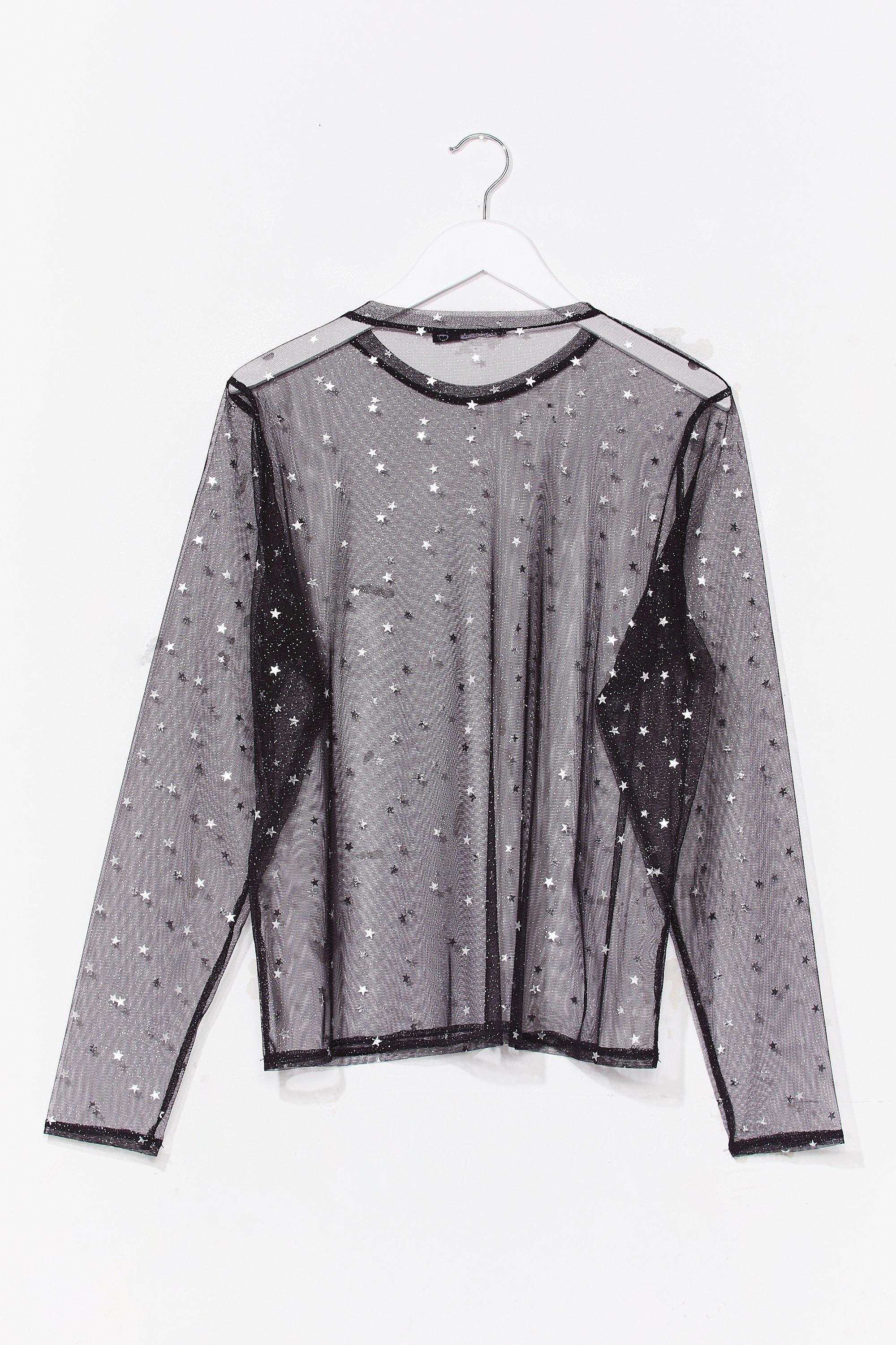 Mesh Star Top Outfit