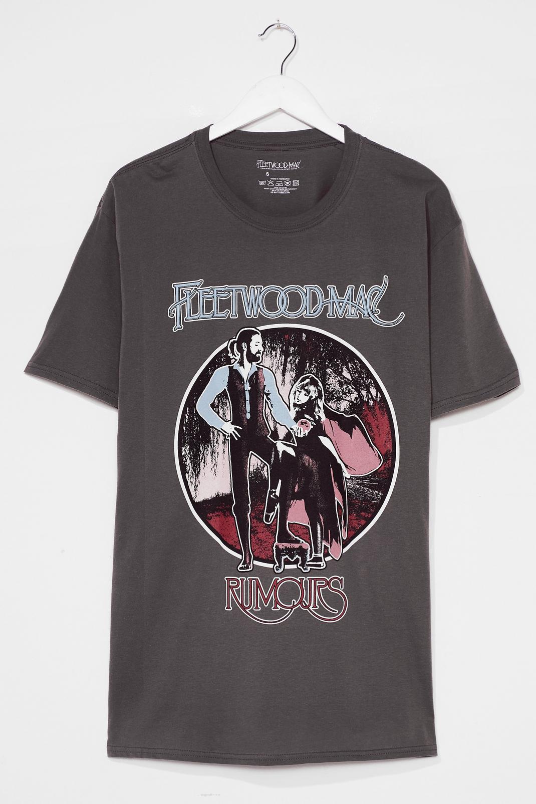Robe t-shirt à impressions Fleetwood Mac, Charcoal image number 1