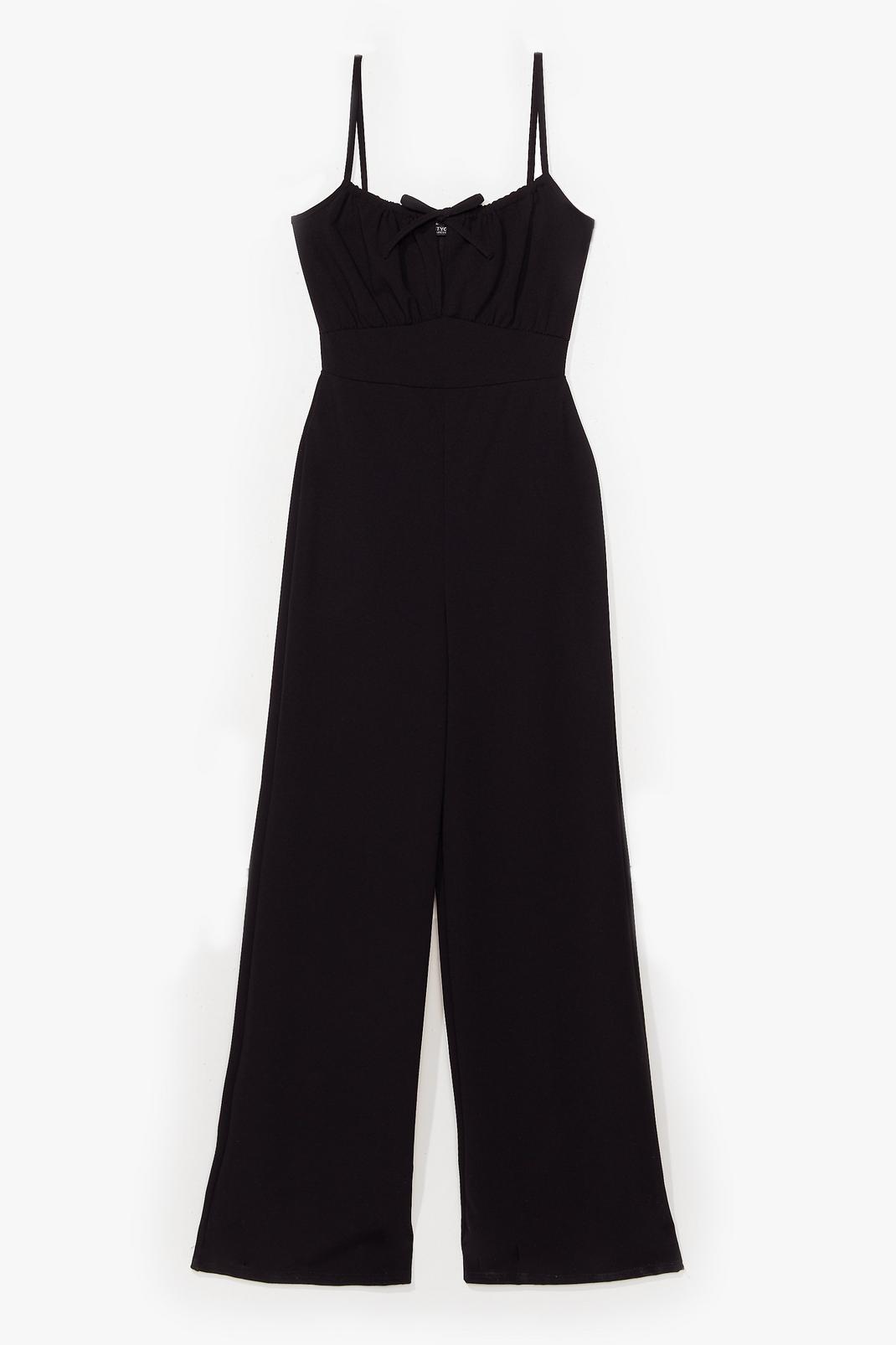 Now That Tie Found You Wide-Leg Jumpsuit image number 1