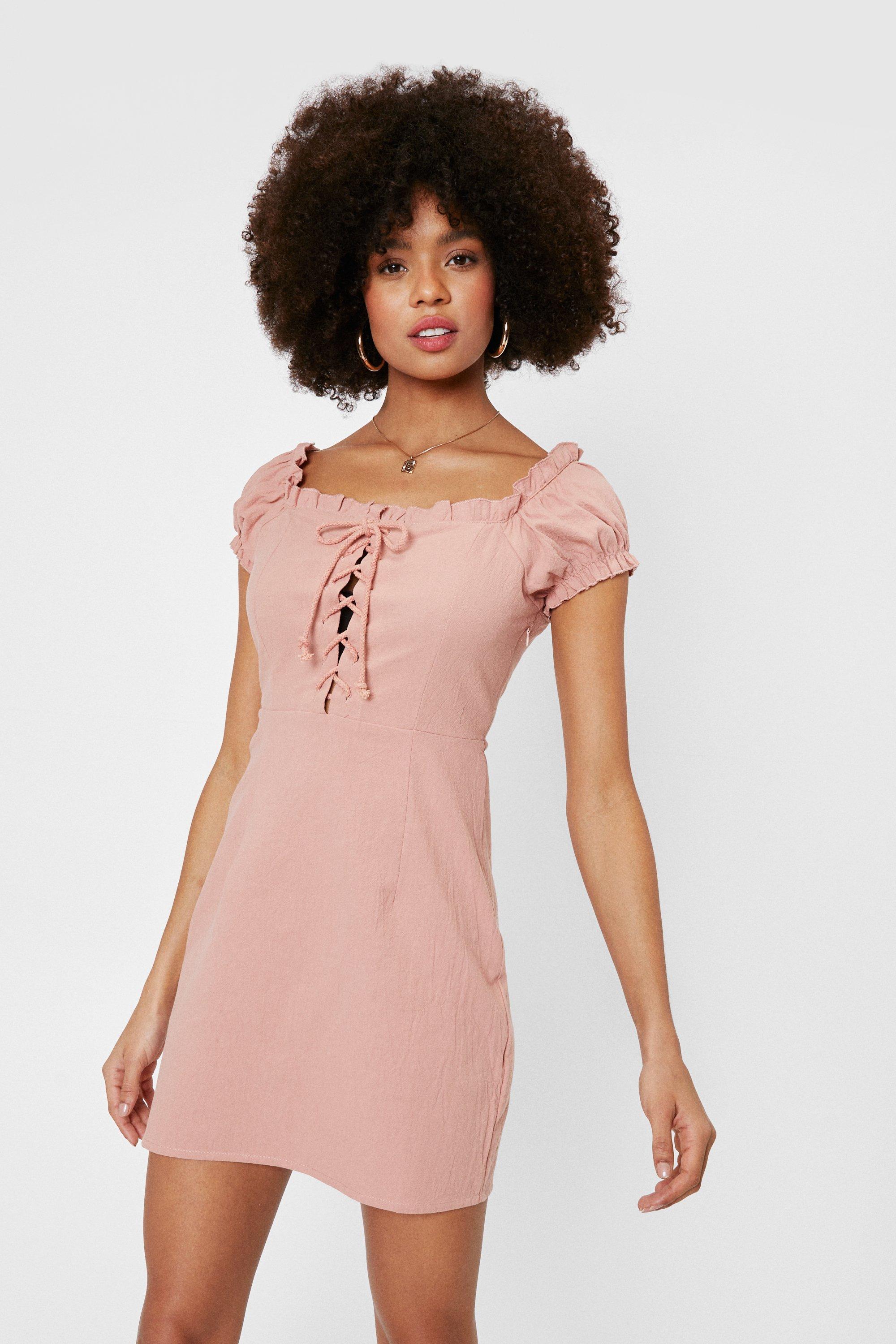 nasty gal lace dress