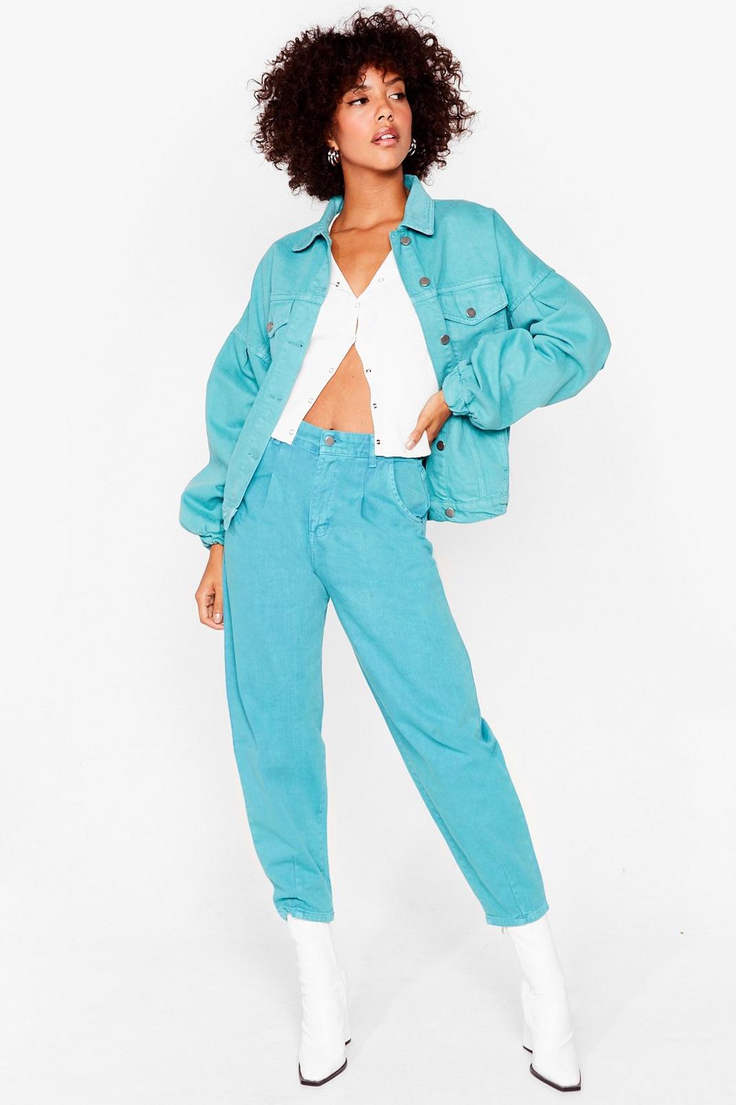 Jade Taper Our Time High-Waisted Jeans image number 1