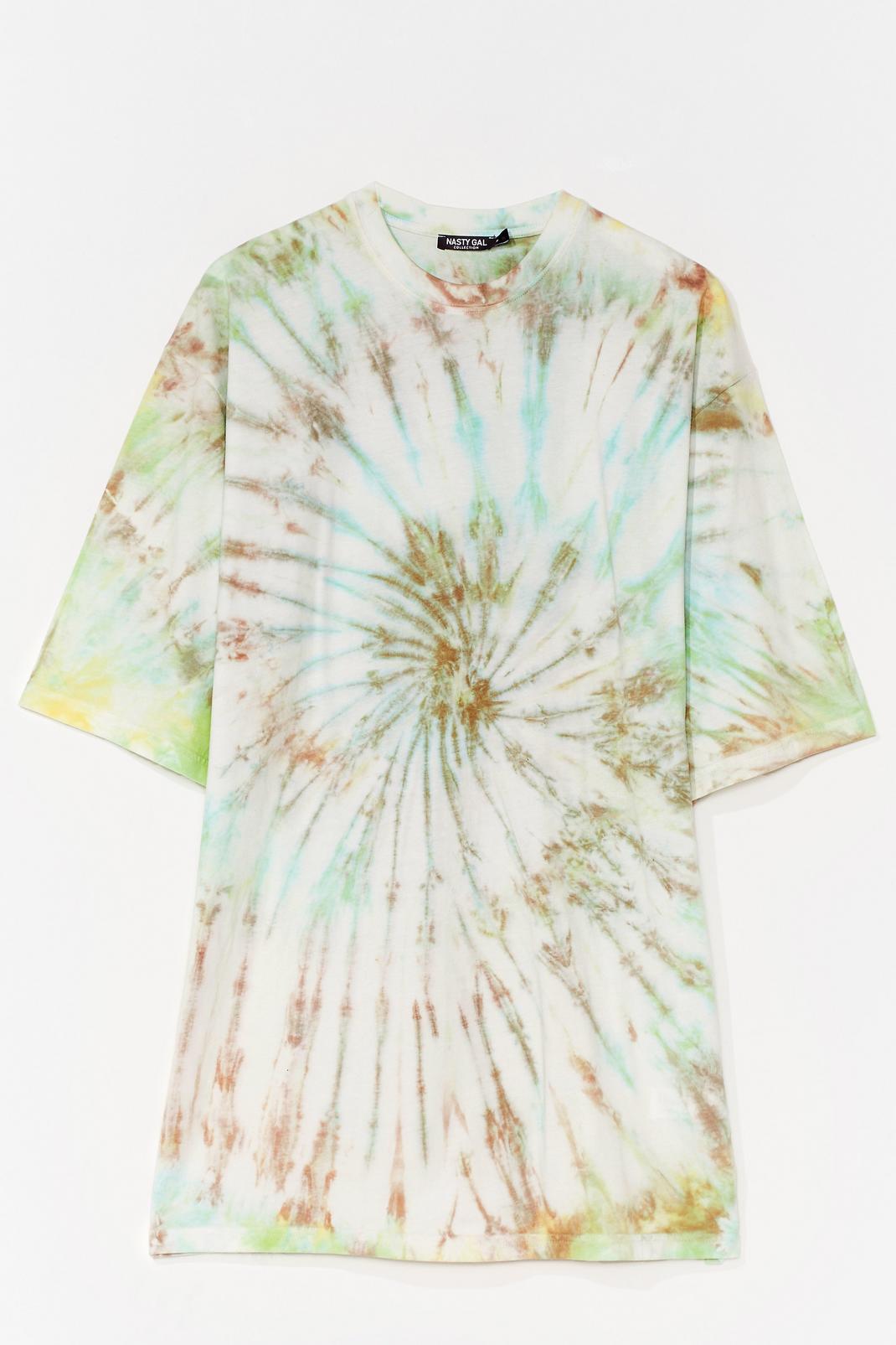 Groovy Thing Goin' Baby Tie Dye Tee Dress image number 1