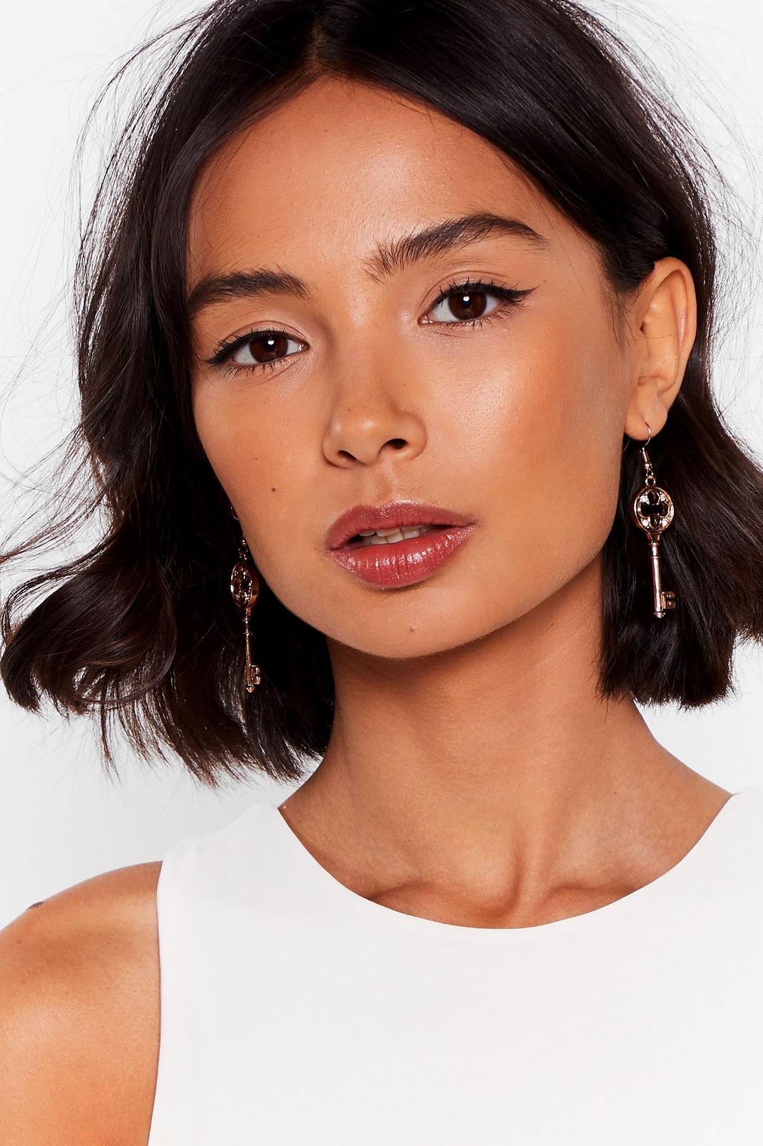 We Don't Do Low Key Drop Earrings image number 1