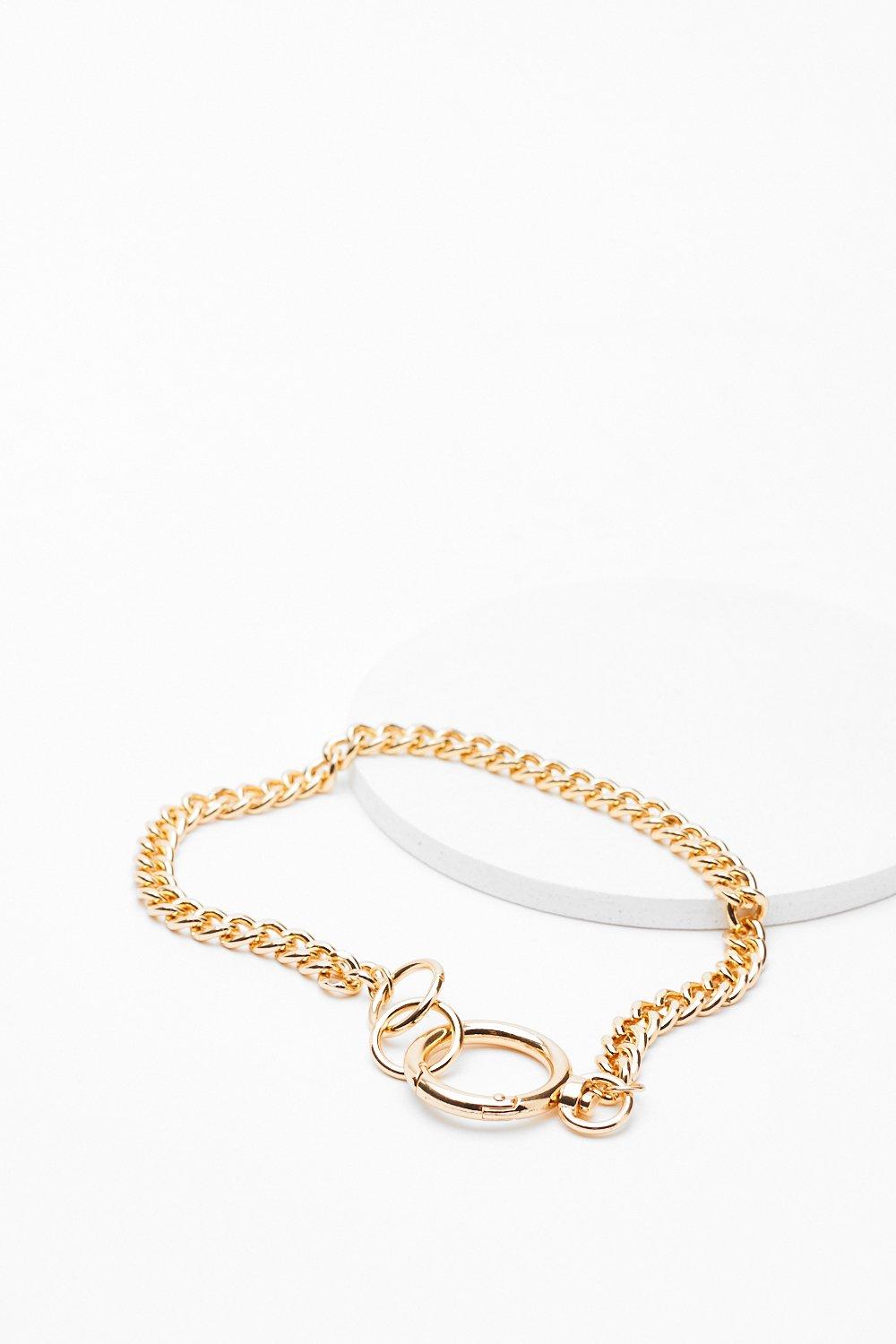 O Ring Chain Necklace Nasty Gal