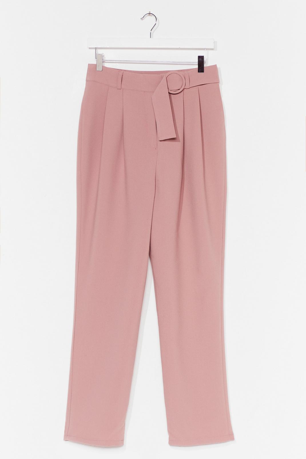Let It Ring Tapered Belted Trousers image number 1