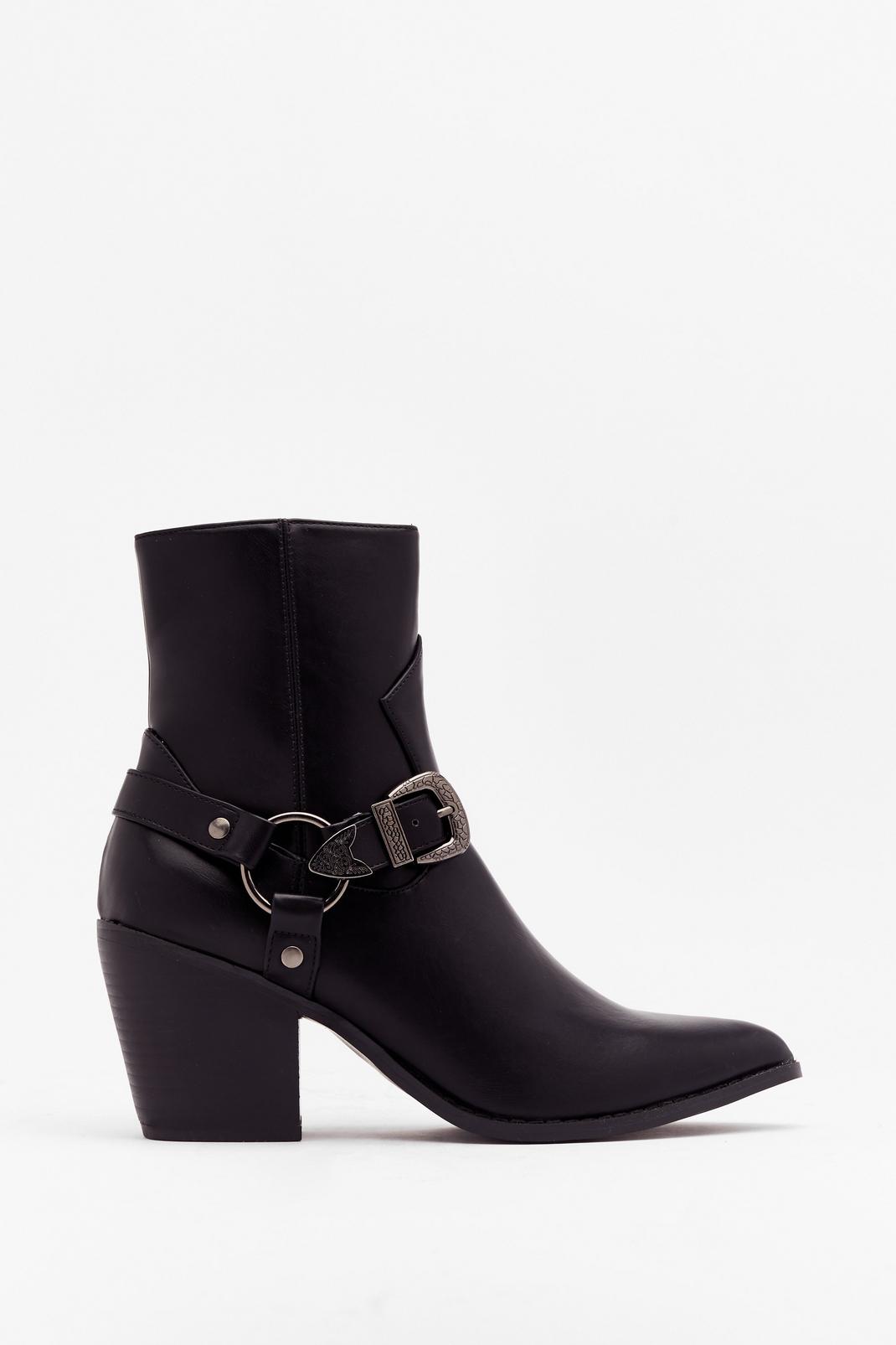 Baby You're the West Faux Leather Boots | Nasty Gal