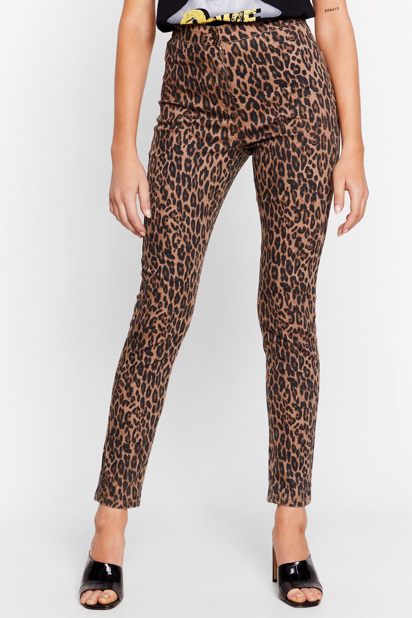 Apana Little Leopard Sweat Pants Petrol