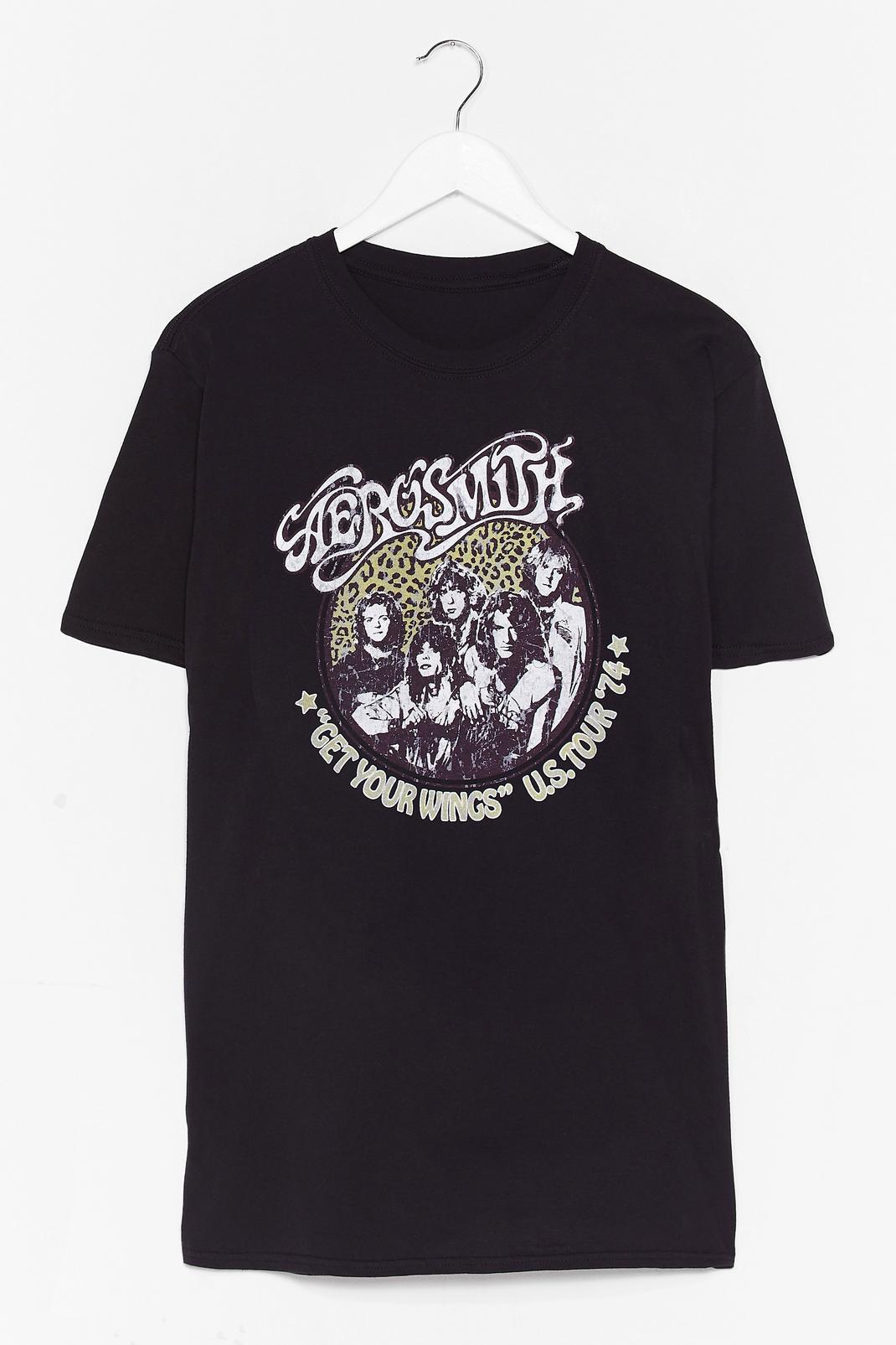 Robe t-shirt de groupe Aerosmith US Tour '74 image number 1