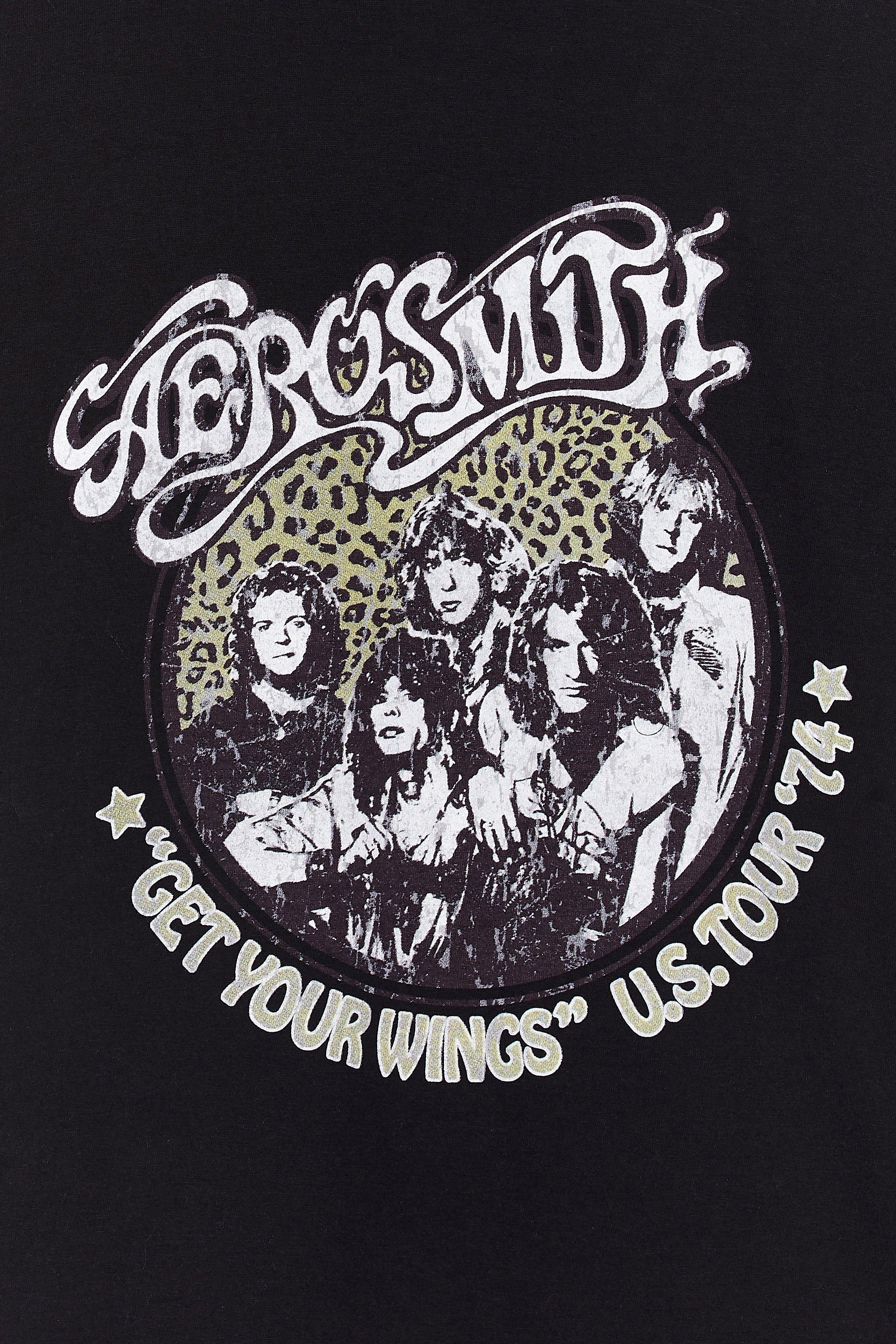 Aerosmith Graphic Band Tee Dress