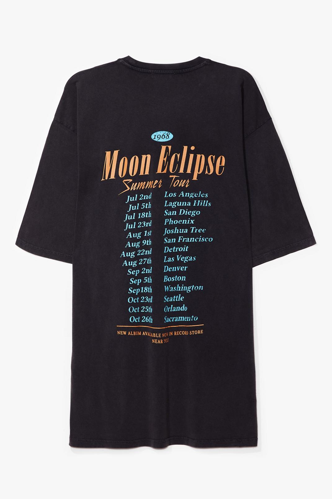 Moon Eclipse Summer Tour Graphic Tee Dress image number 1