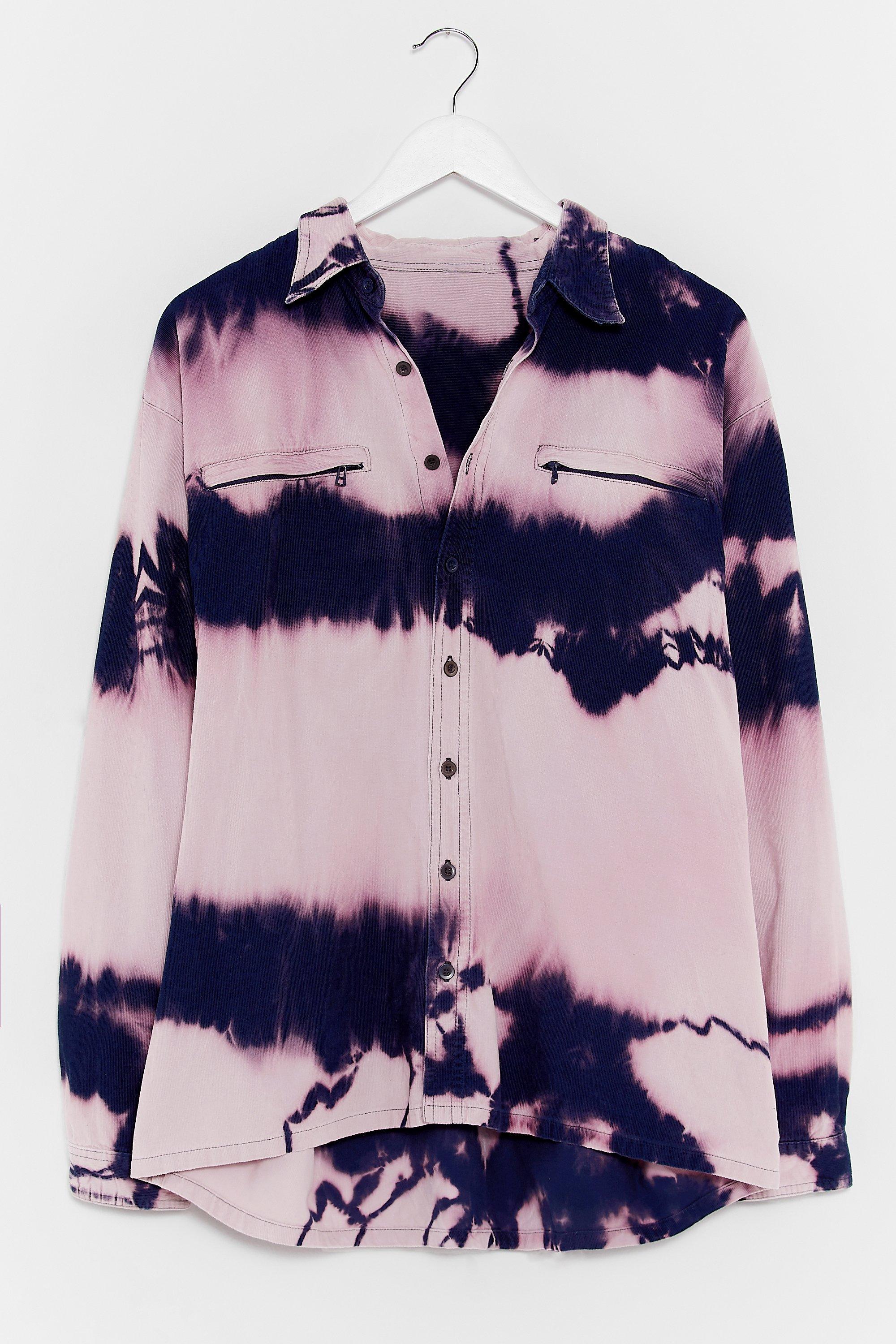 nasty gal tie dye sweatshirt