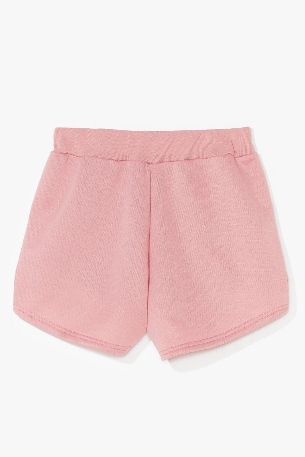 Rose Jersey High Waisted Runner Shorts image number 1