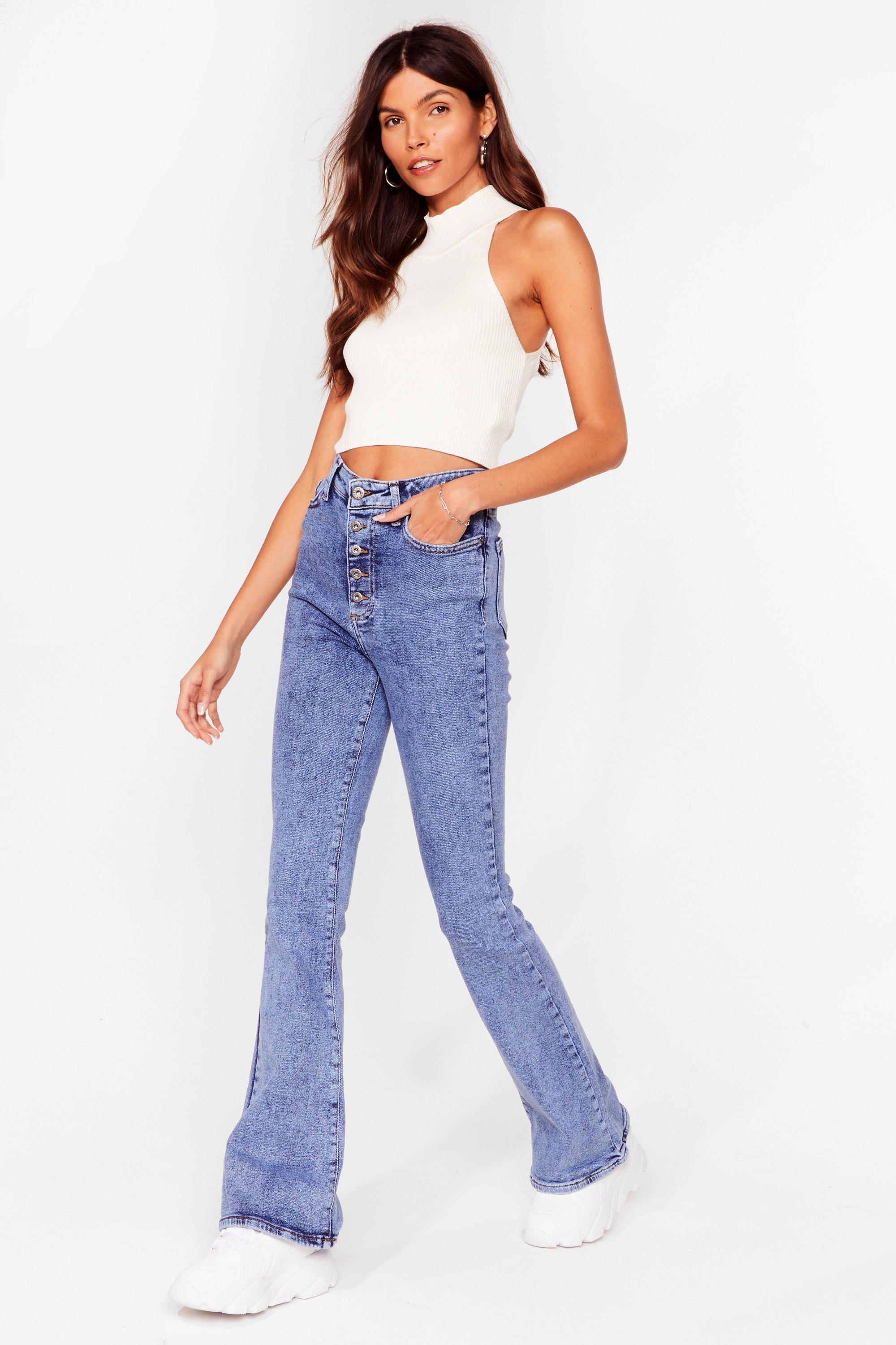 bring it down flare jeans