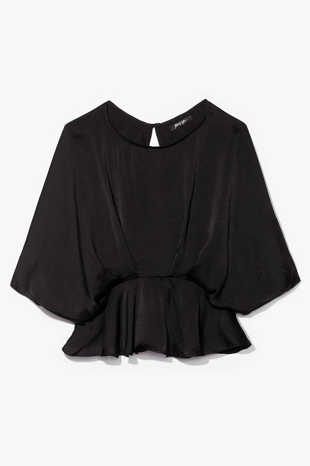 The Keyhole to Success Batwing Blouse image number 1