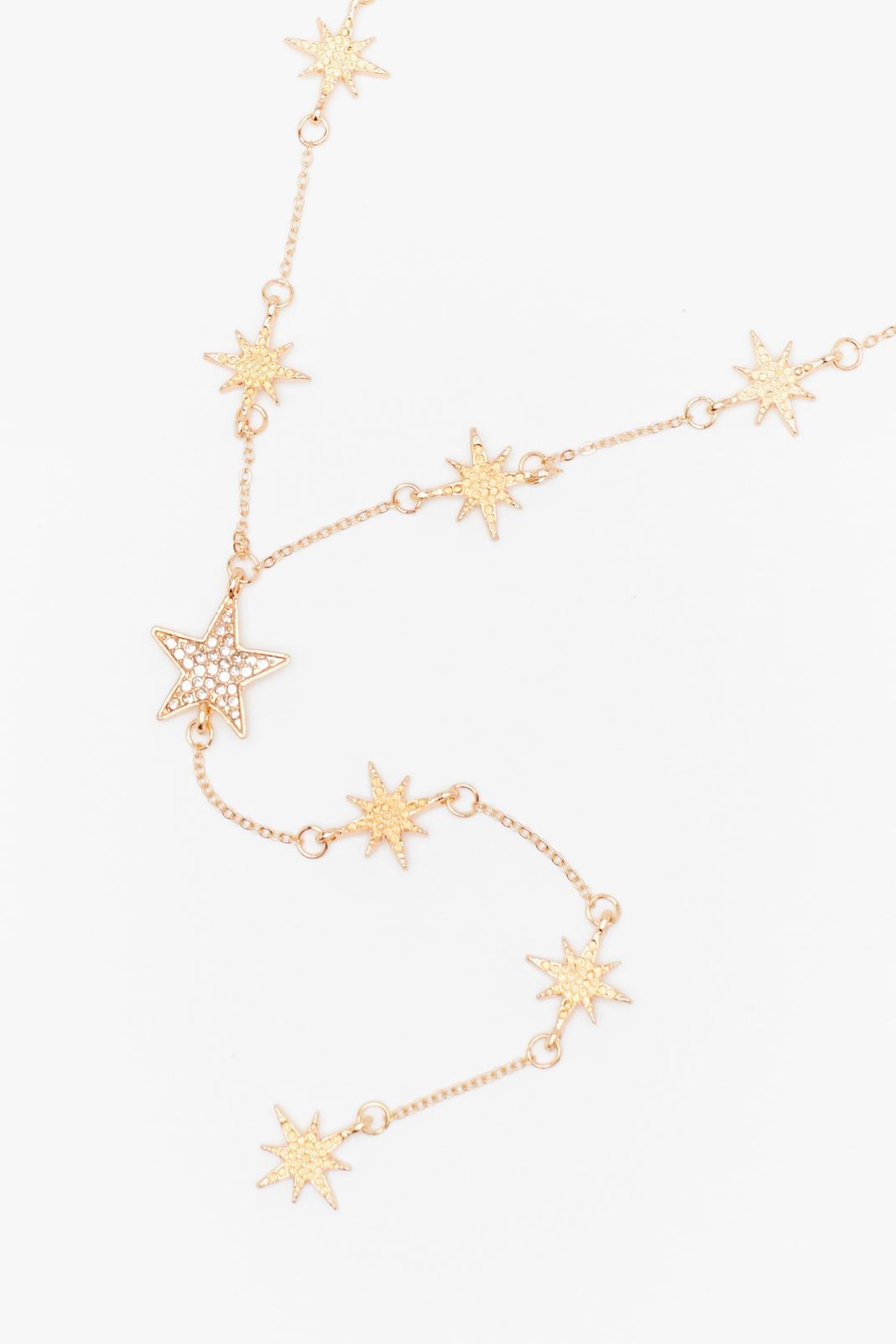 Star-t the Party Diamante Drop Necklace image number 1