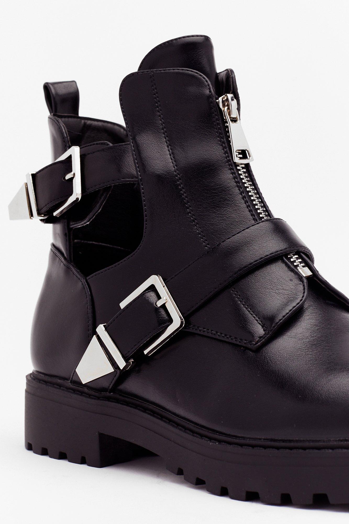 Nasty gal cut out cheap boots