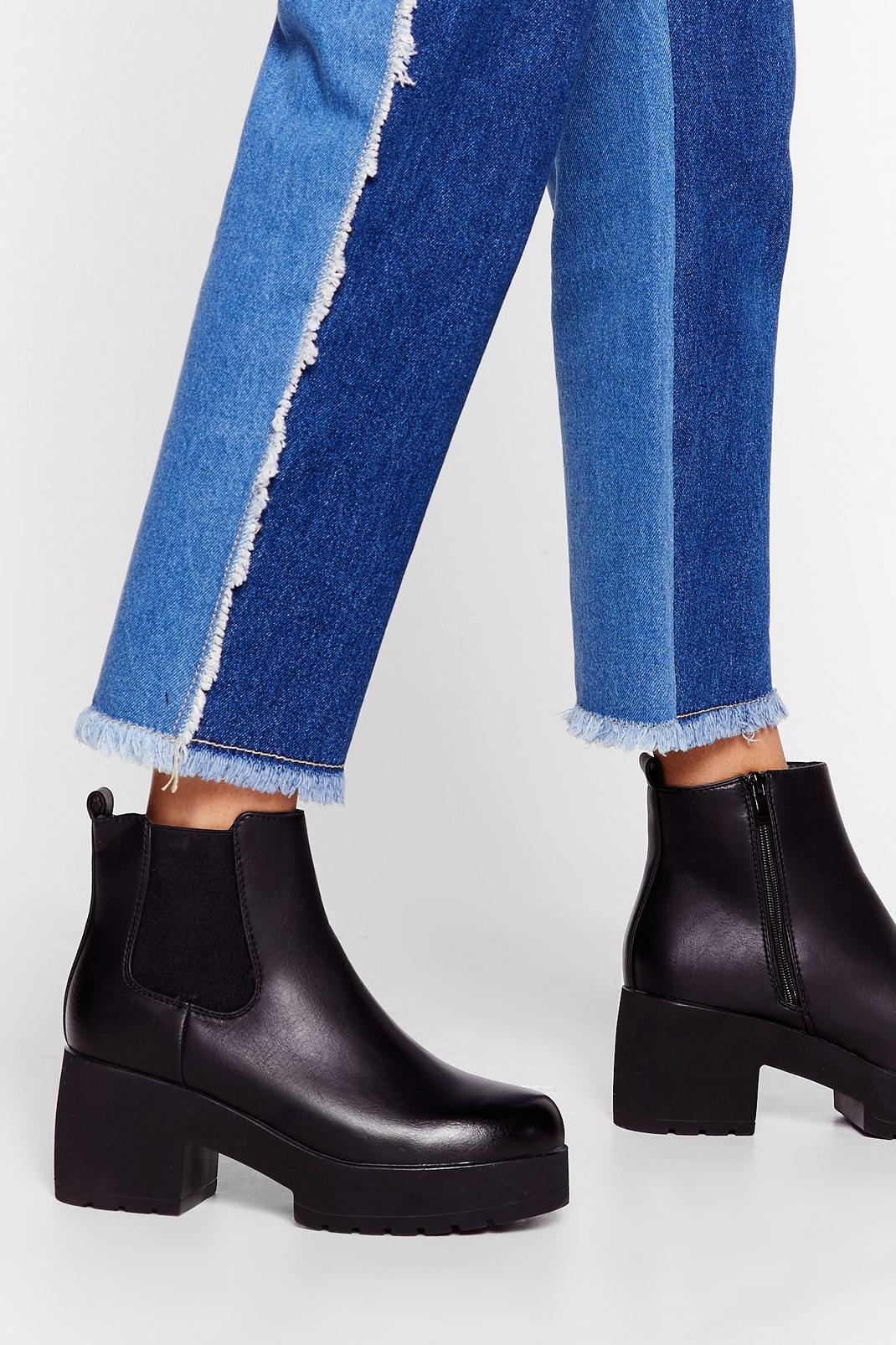 In Need Of a Lift Platform Ankle Boots image number 1