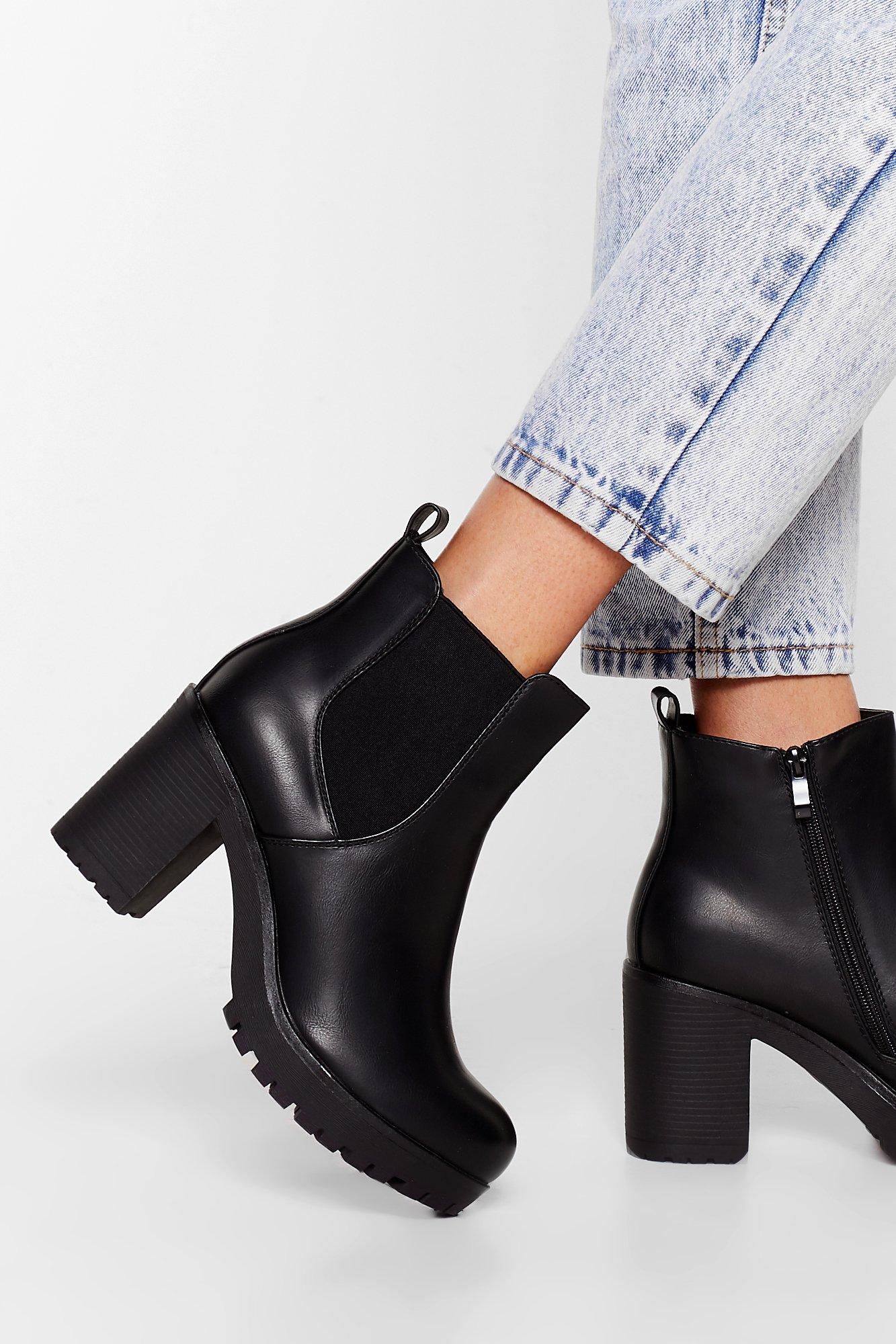 chelsea boots nasty gal