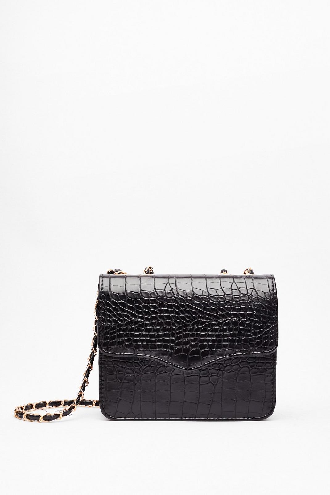 WANT We Will Croc You Woven Crossbody Bag image number 1