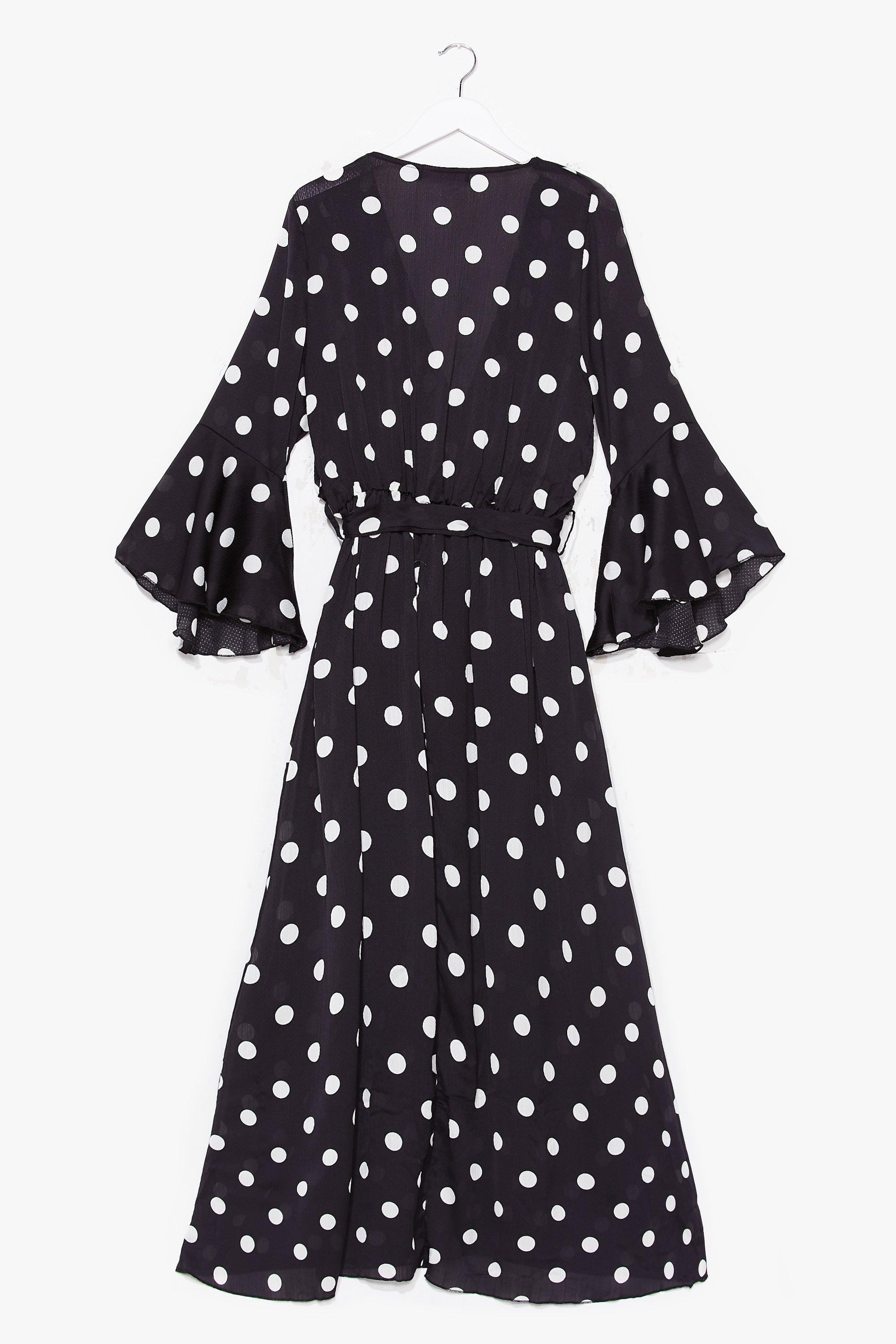 Polka dot hotsell dress nasty gal