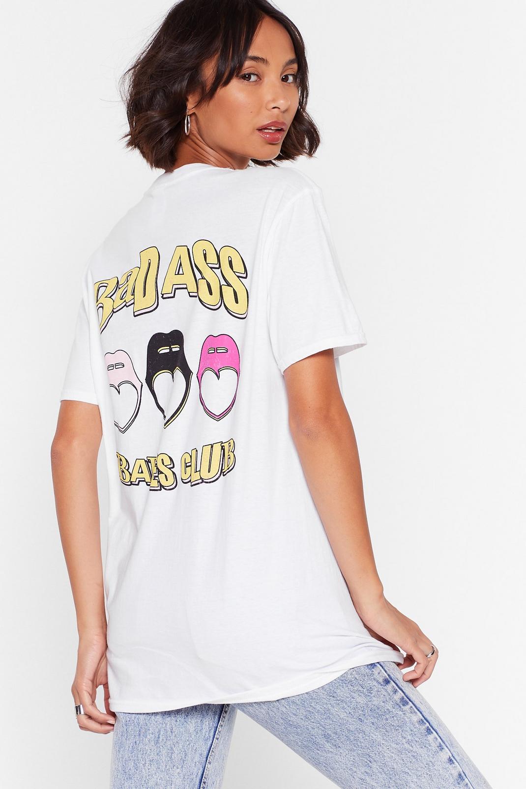 Badass Babes Club Relaxed Graphic Tee image number 1
