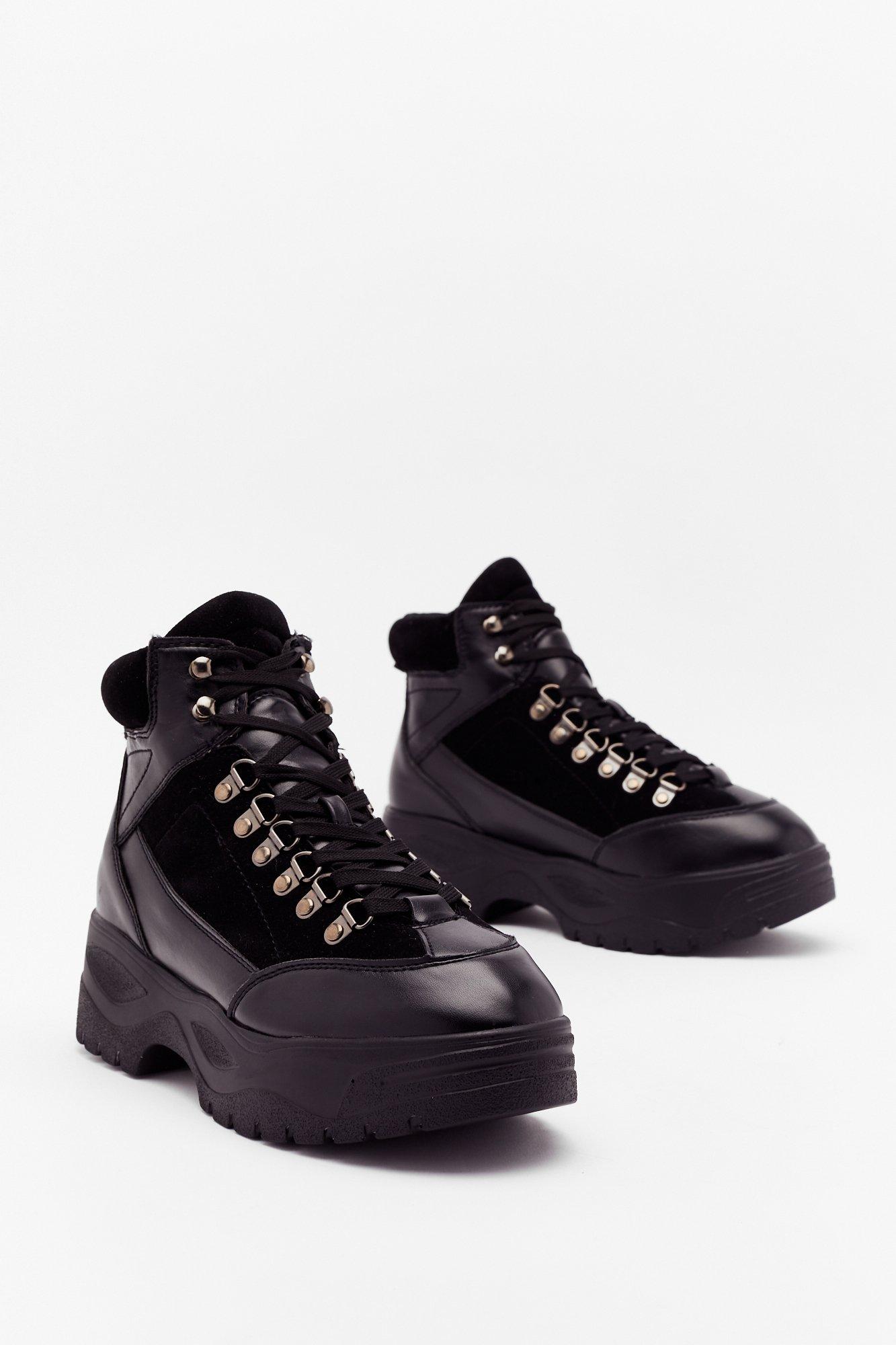 Chunky hiker sneakers best sale