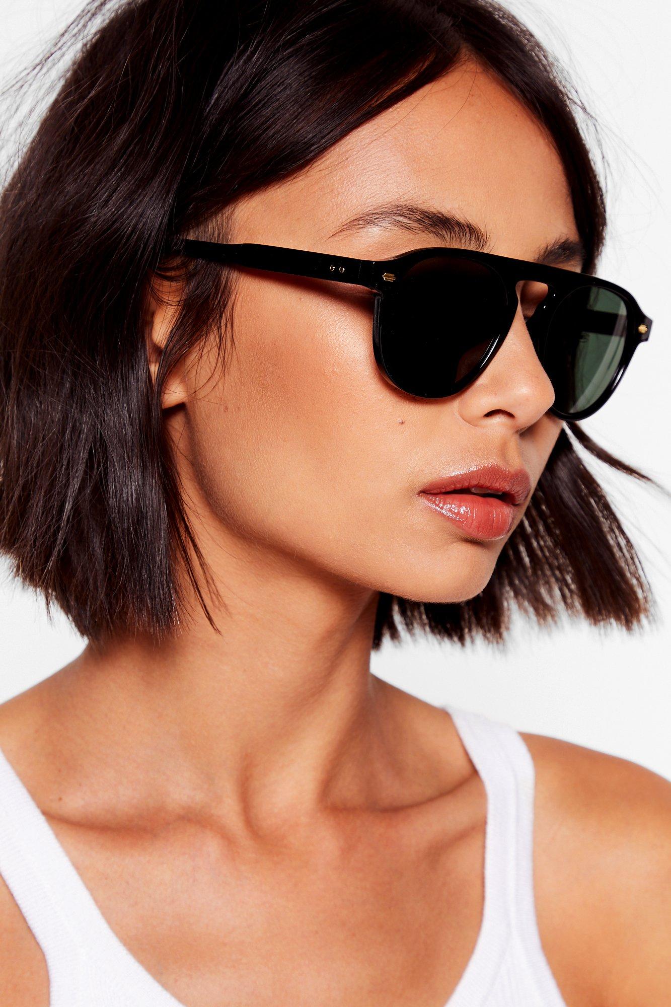 Lunette de soleil barre droite hotsell