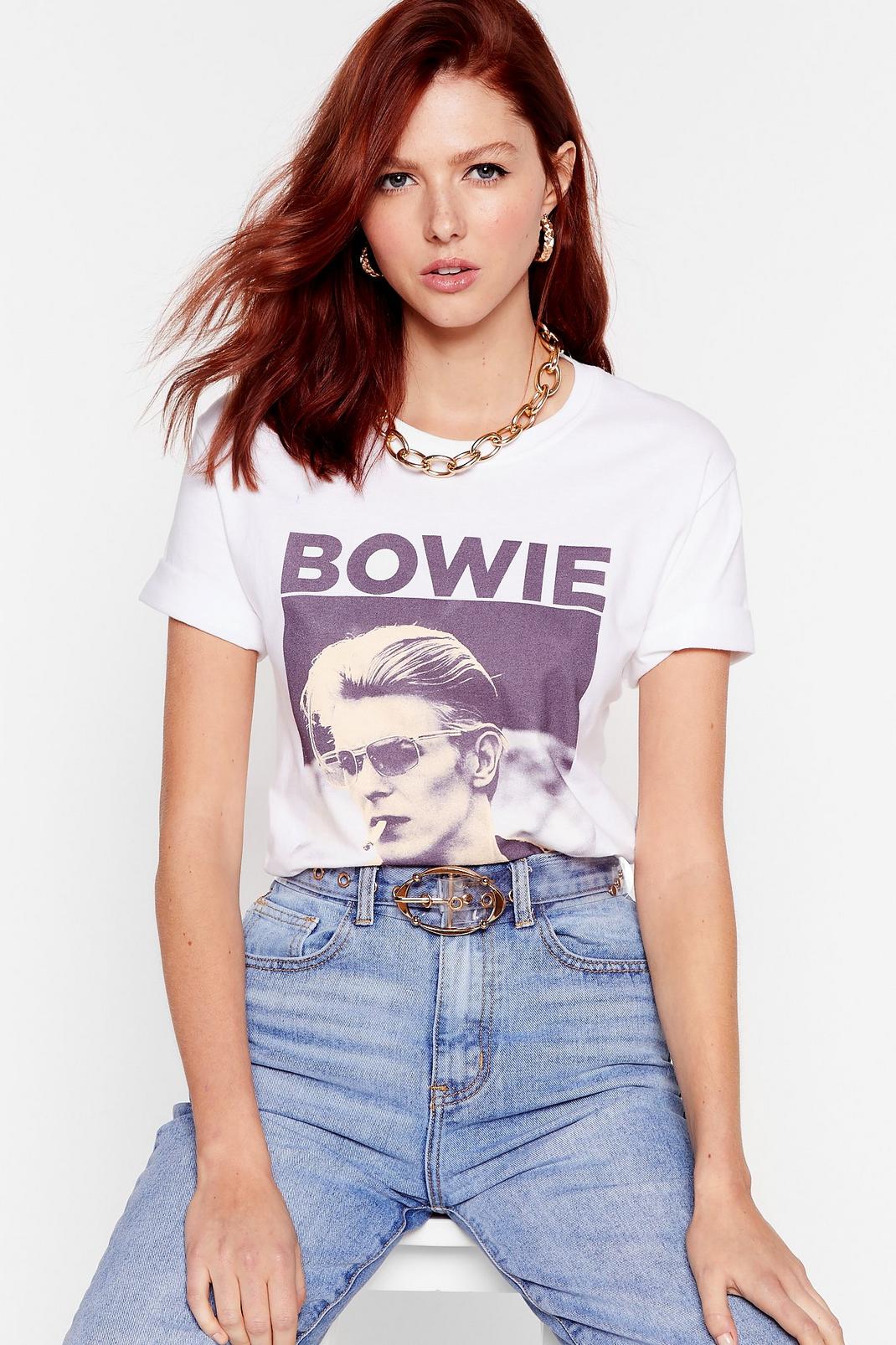 T-shirt ample à impressions David Bowie image number 1