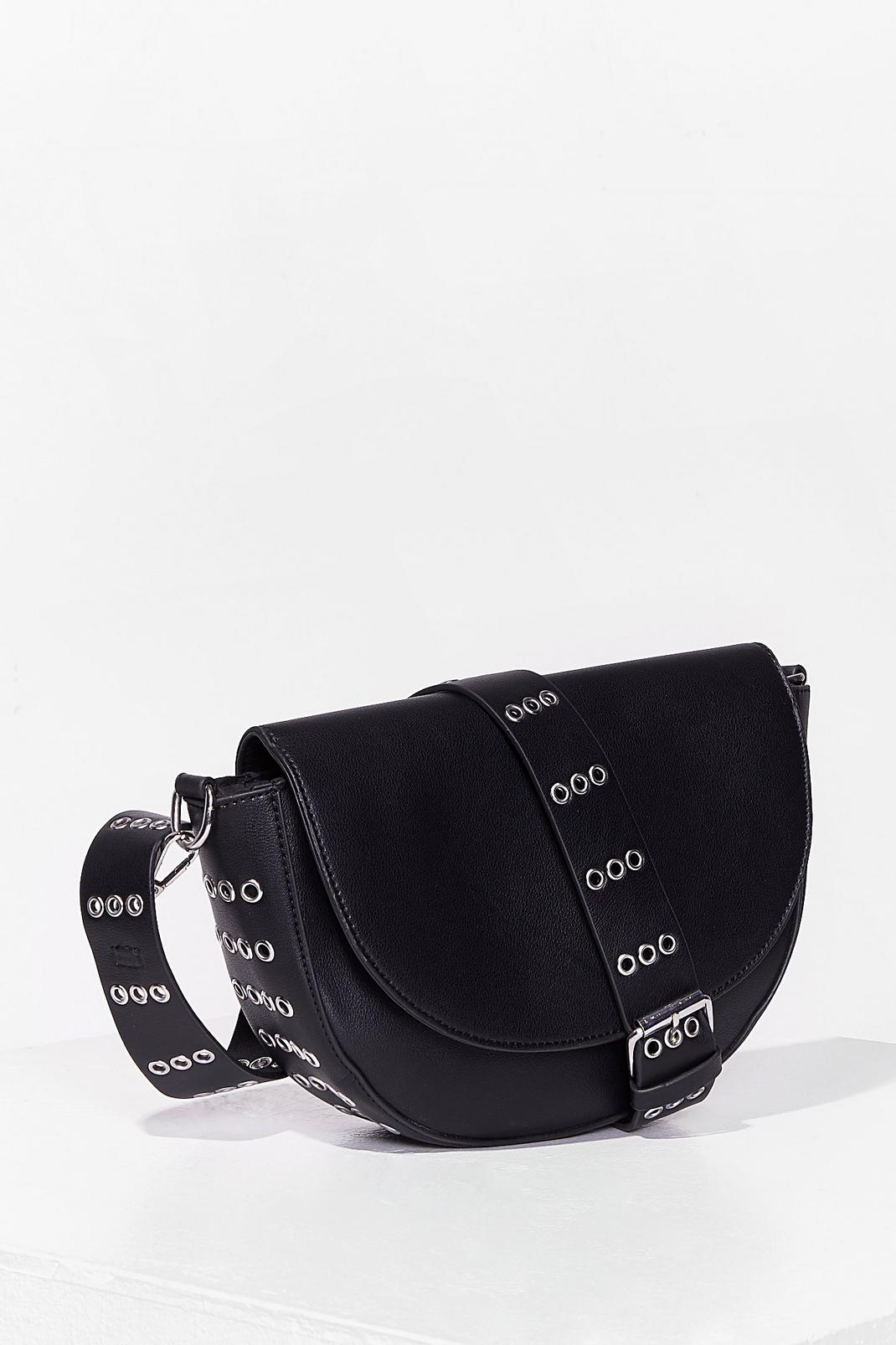 WANT Stud I Stay Faux Leather Crossbody Bag image number 1