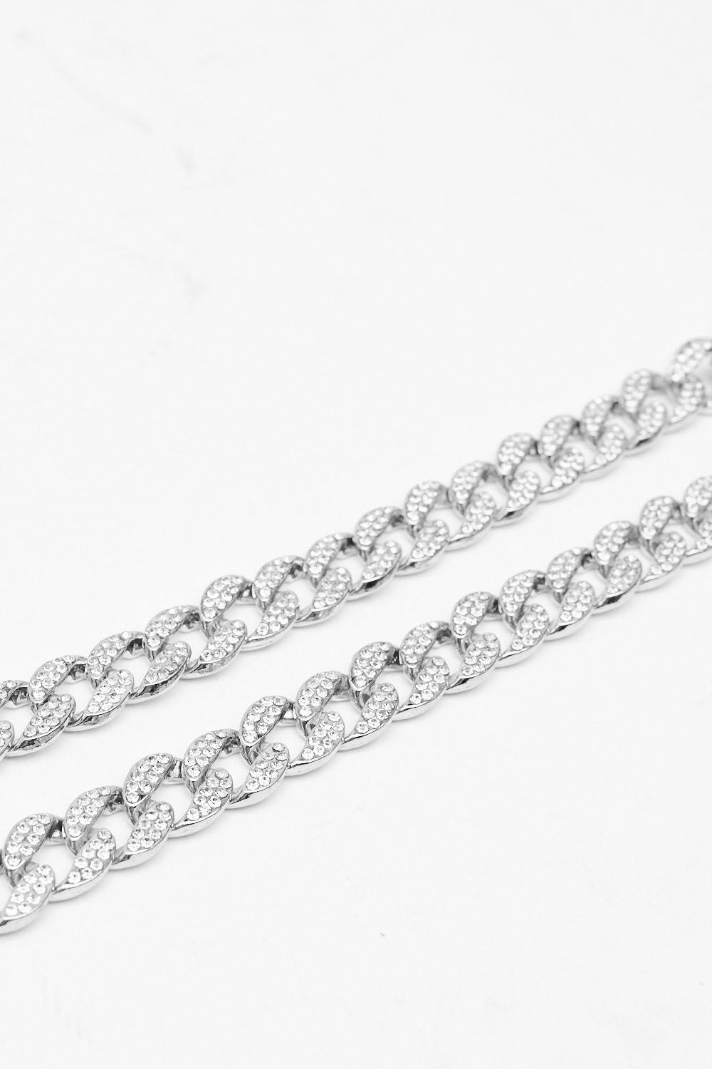 Diamante chain belt best sale