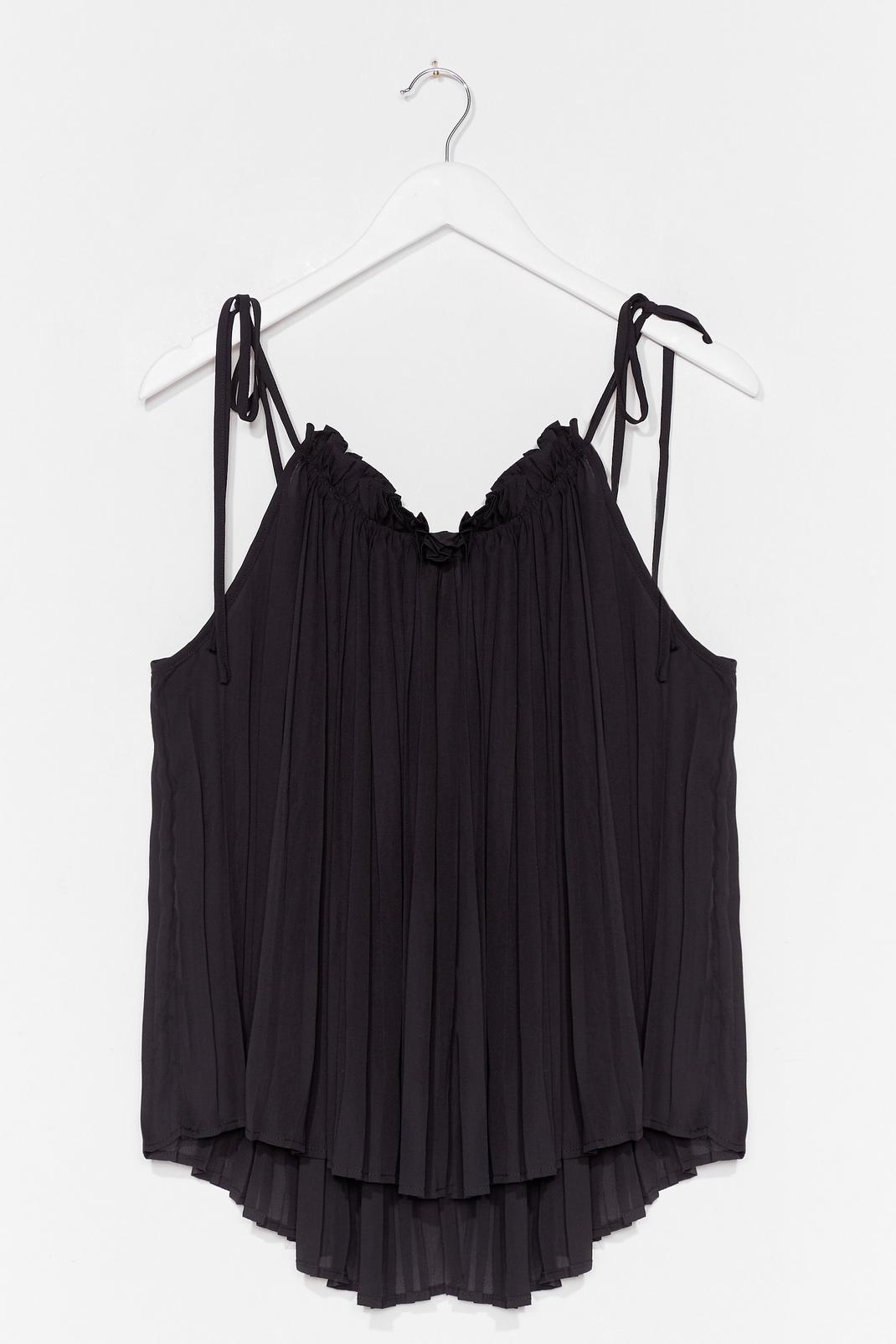 Pleat Explain Strappy Cami Top image number 1