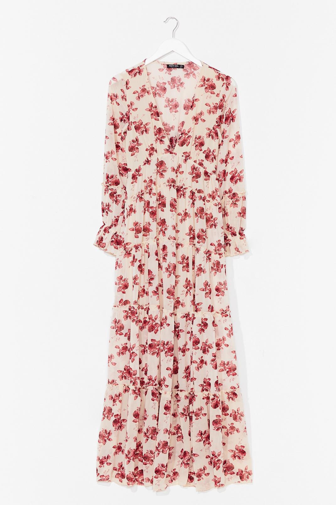 Drop It Meadow Floral Maxi Dress image number 1