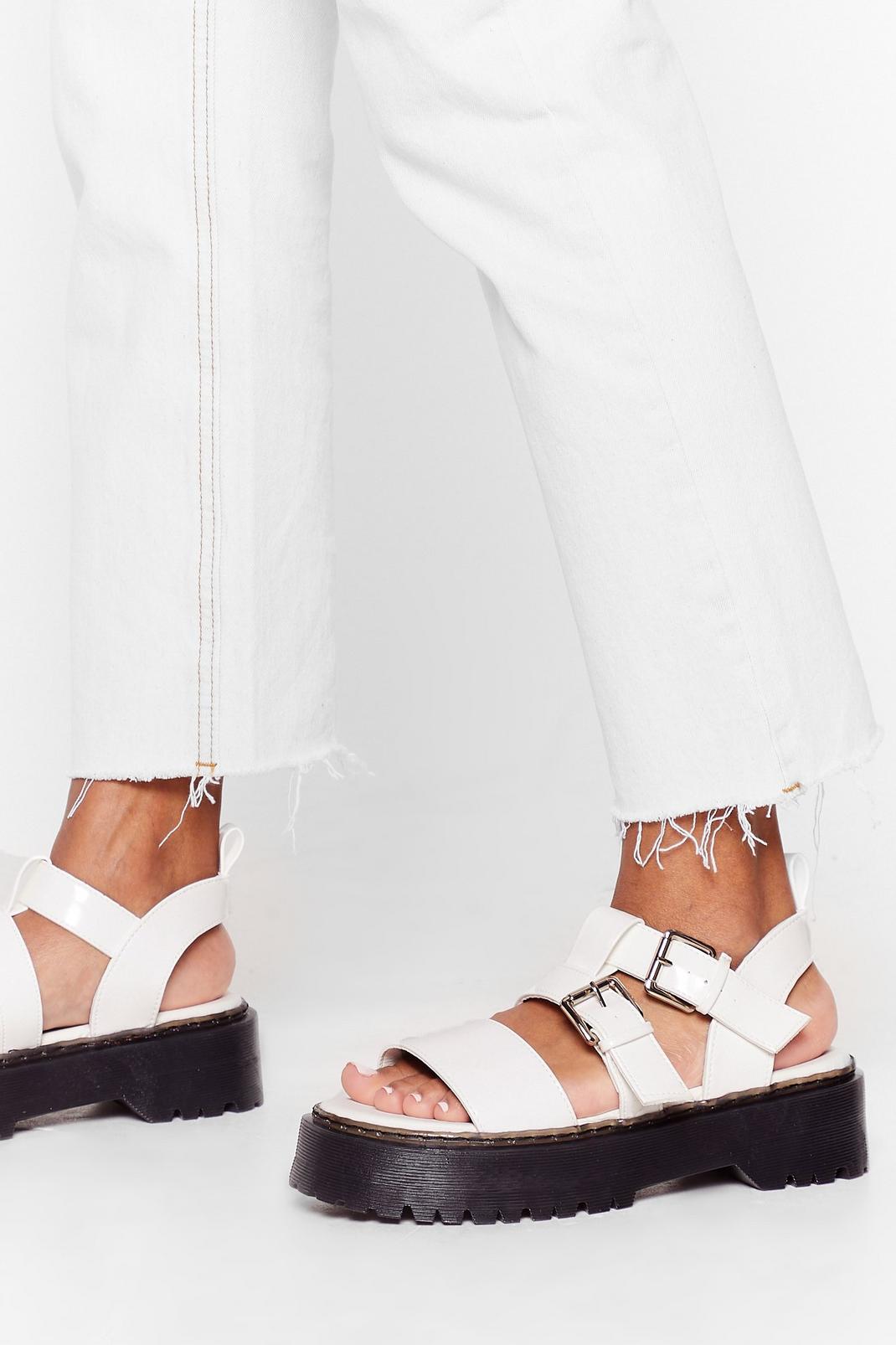 Strapped in Cleated Platform Sandals image number 1