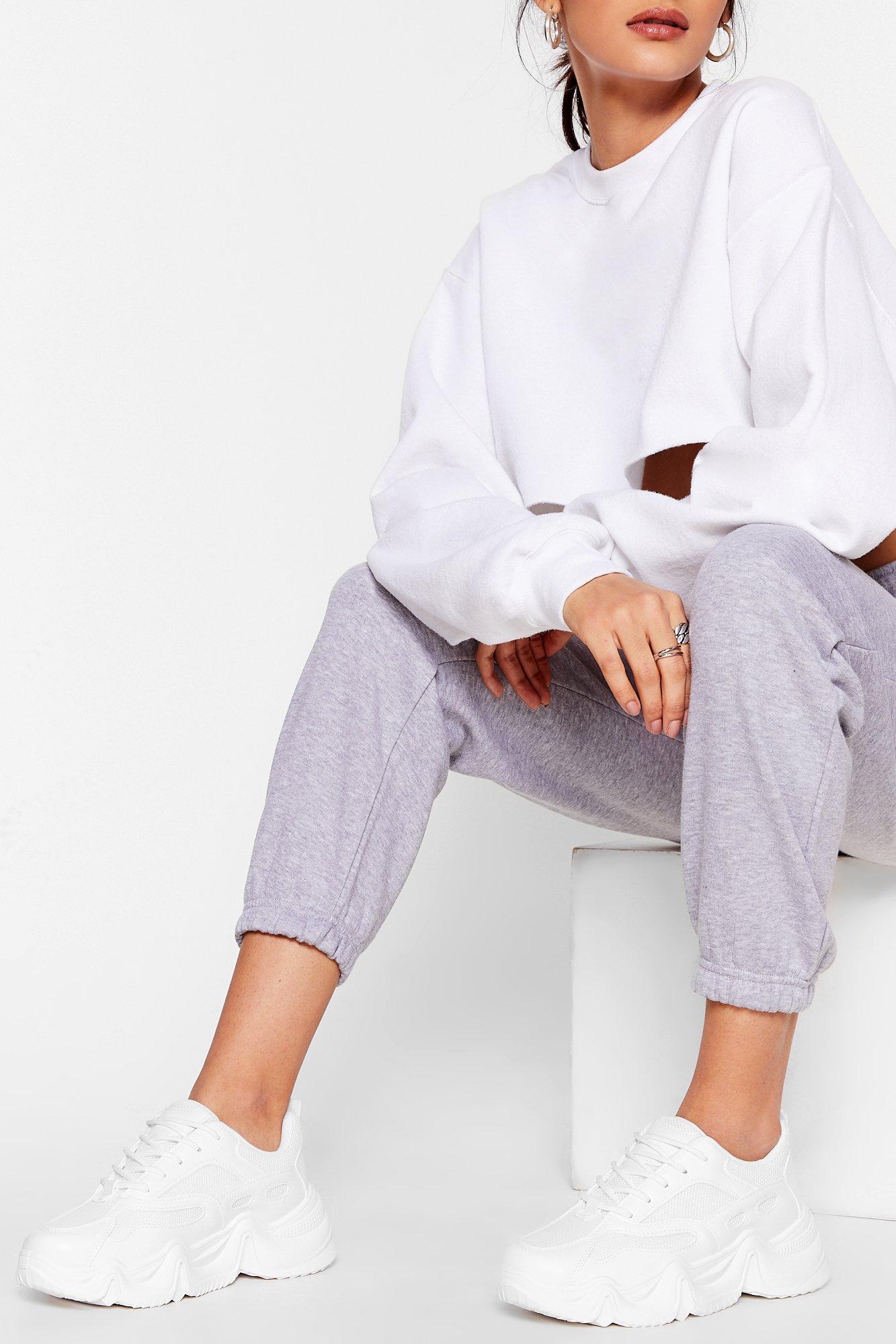 nasty gal platform sneakers