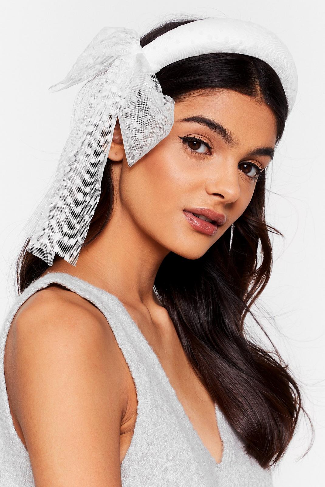 Get to Bow Me Organza Padded Headband image number 1