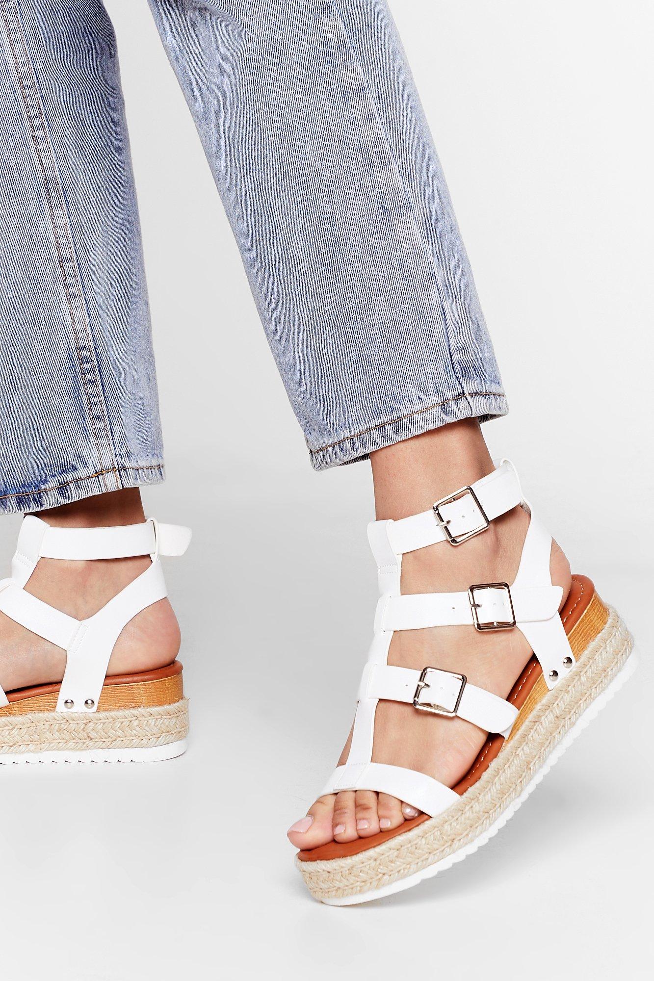 woven sandals