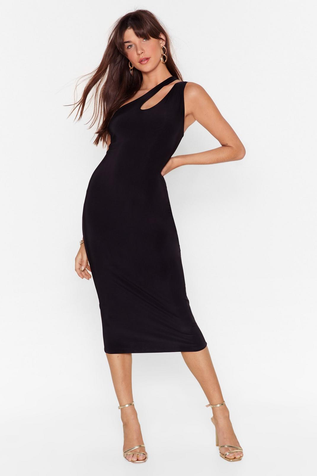 One Second Cut-Out Midi Dress image number 1