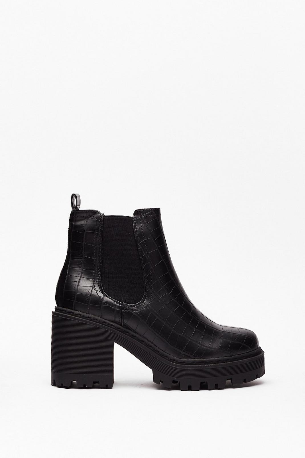 Chelsea Dagger Wide Fit Heeled Boot image number 1